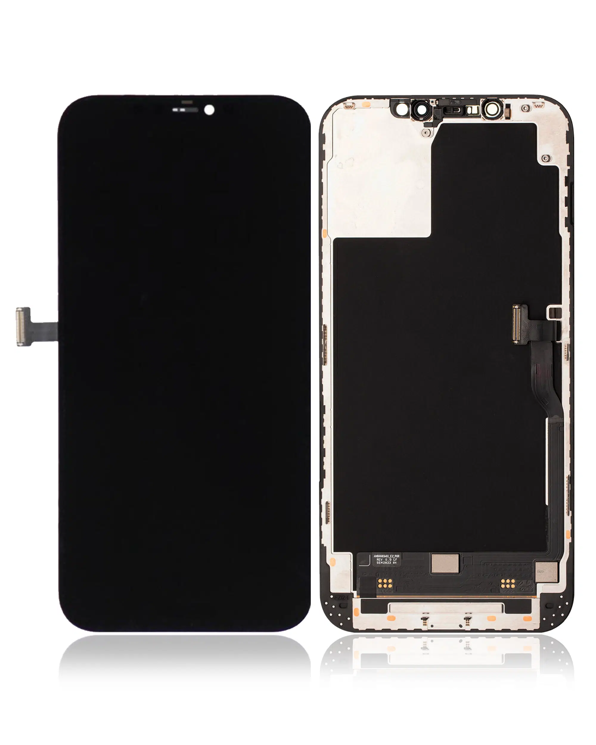 Yakınlık Sensörü Filmi'li OLED EkranıÖnceden Yüklenmiş, İphone 12 Pro Max ile Uyumlu (Servis Paketi)