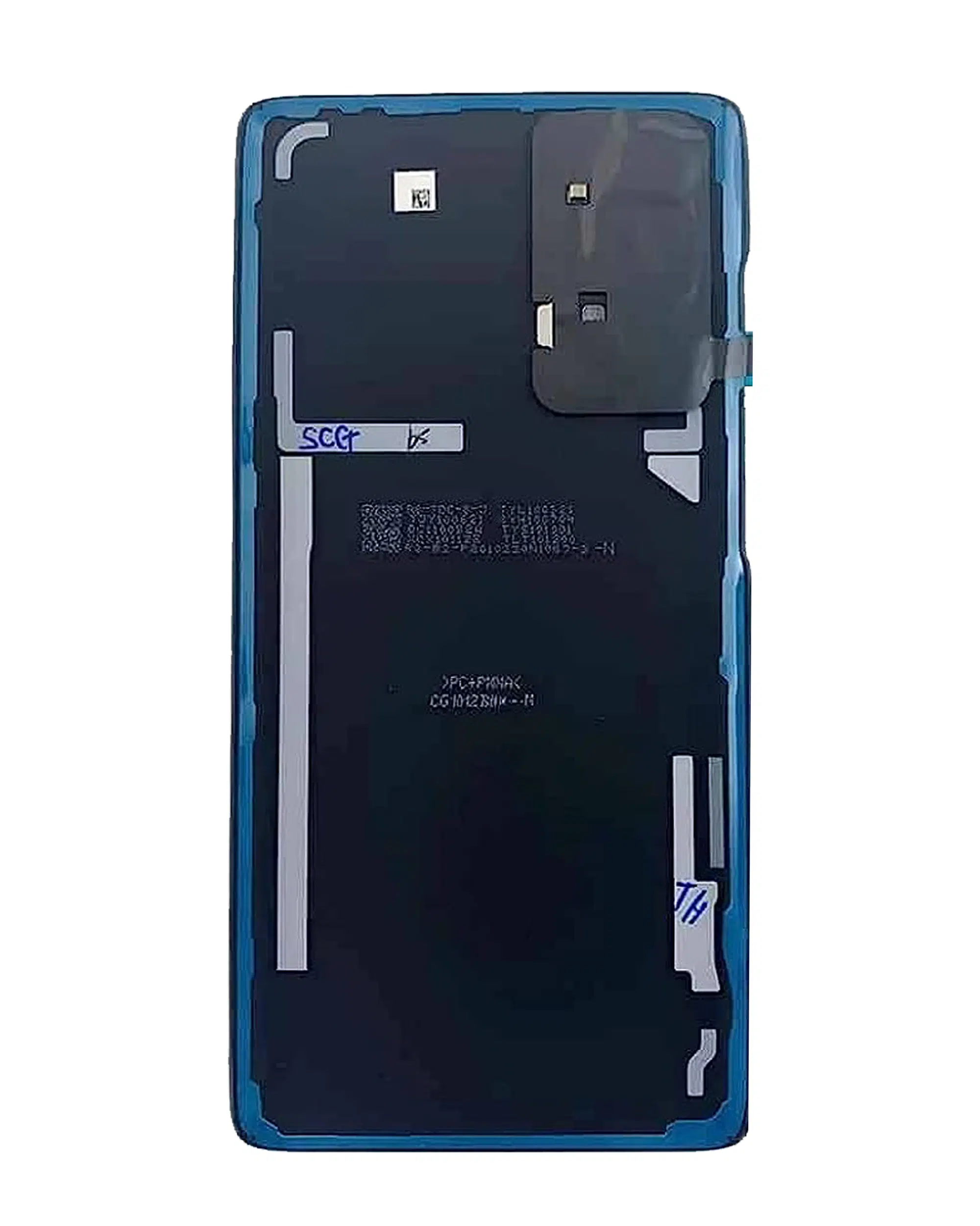 Samsung Galaxy S20 FE İle Uyumlu Kamera Lensli Arka Kapak Camı (Servis Paketi) (Bulut Lacivert) 