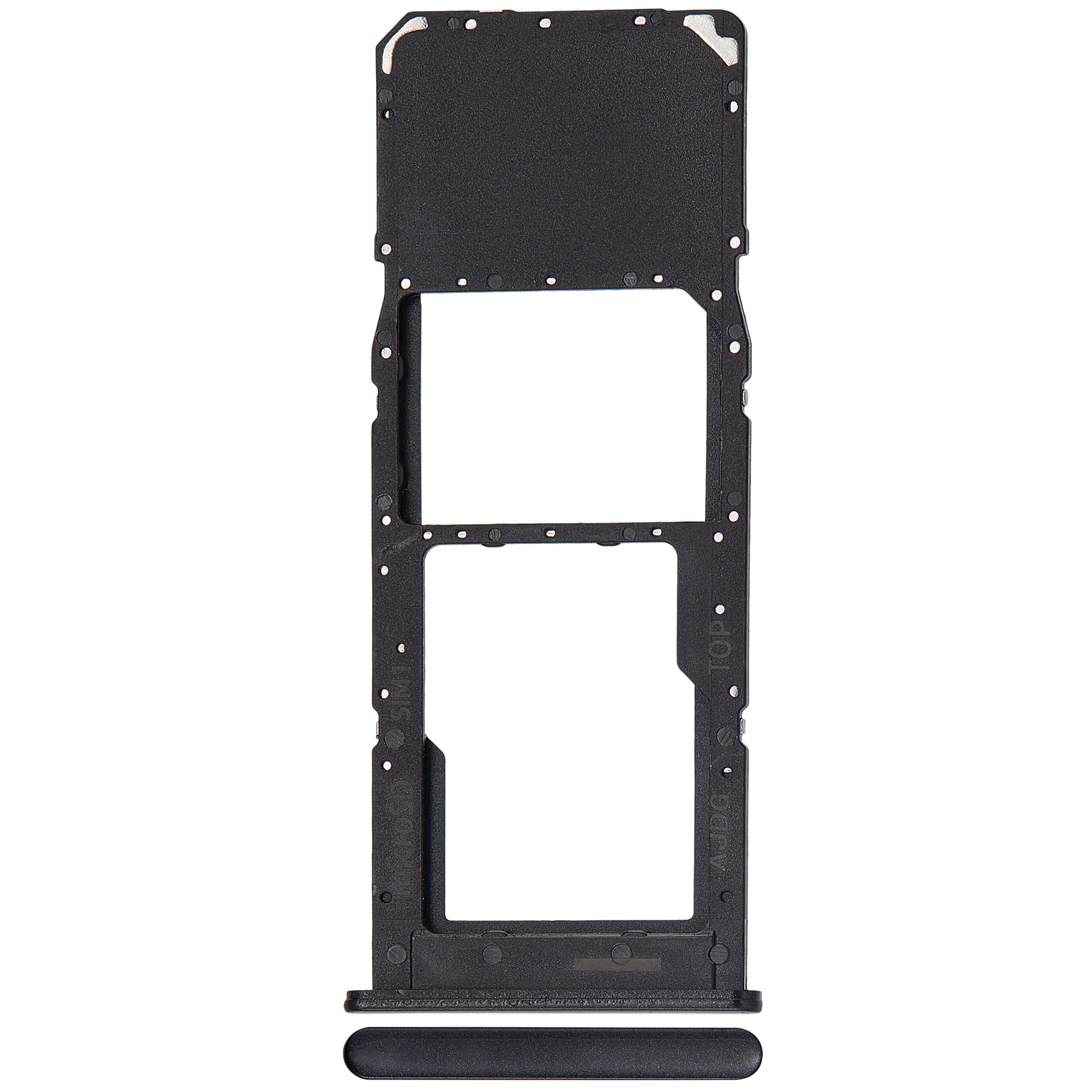 Samsung Galaxy A23 5G İle Uyumlu Tek Sim Kart Tepsisi (A236 / 2022) (Siyah)