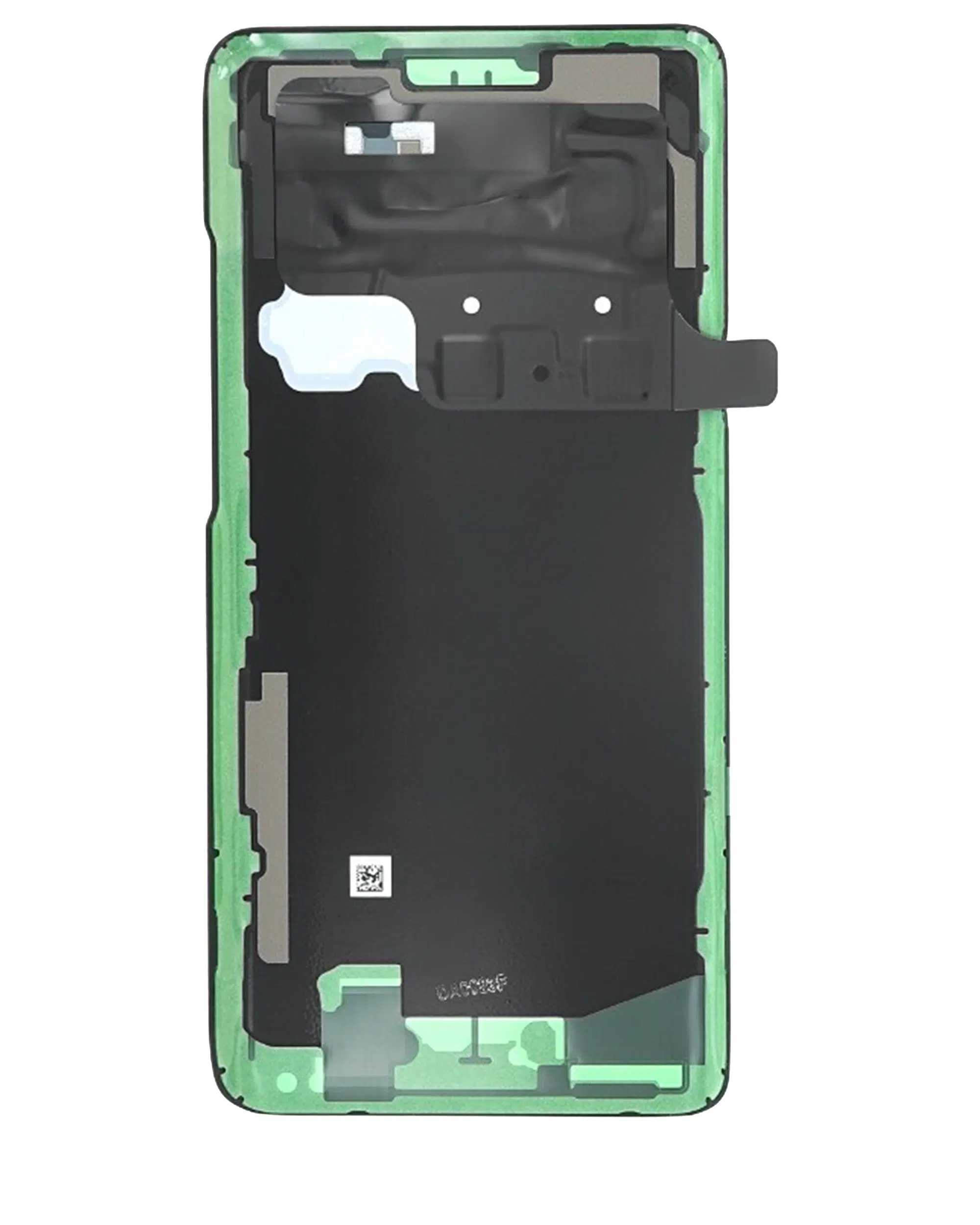 Samsung Galaxy S10 5G (Servis Paketi) (Prizma Siyahı) İle Uyumlu Kamera Lensli Arka Kapak Camı 