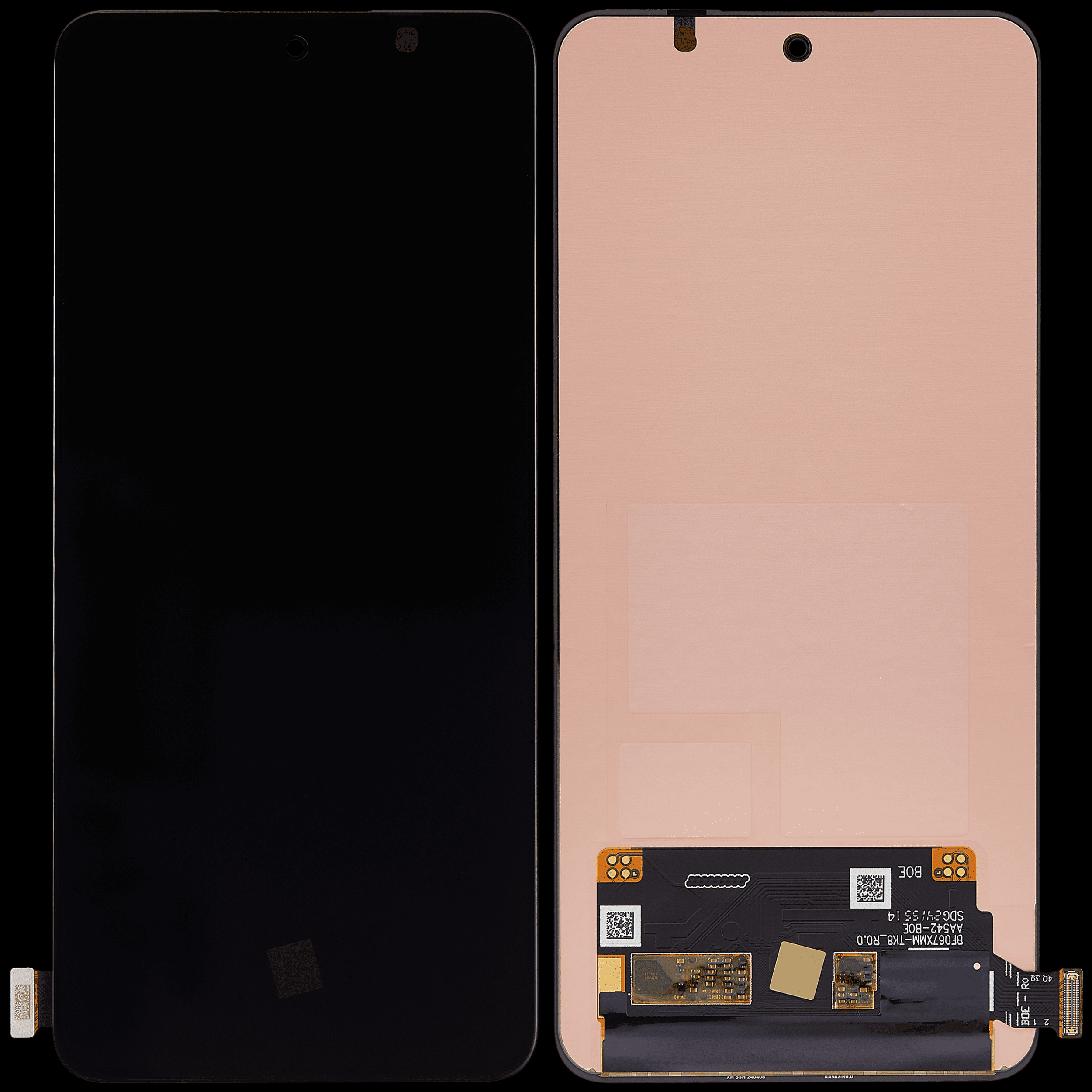 Oppo Reno 12 İle Uyumlu Çerçevesiz Ekran Dokunmatik %100 Orijinal Ürün