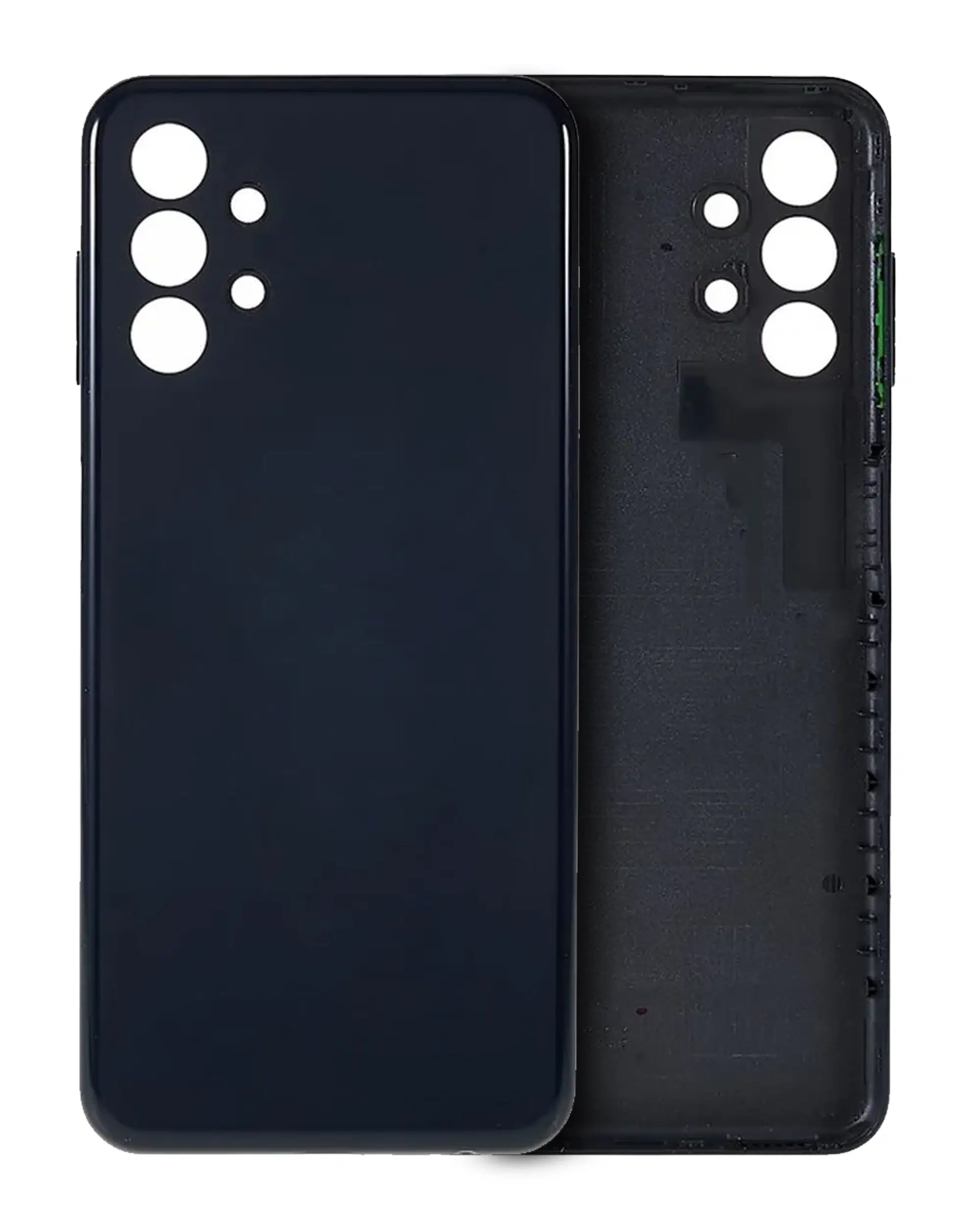 Arka kapak Camı Uyumlu Samsung Galaxy A13 (A135 / 2022) (Aftermarket Plus) (Siyah)