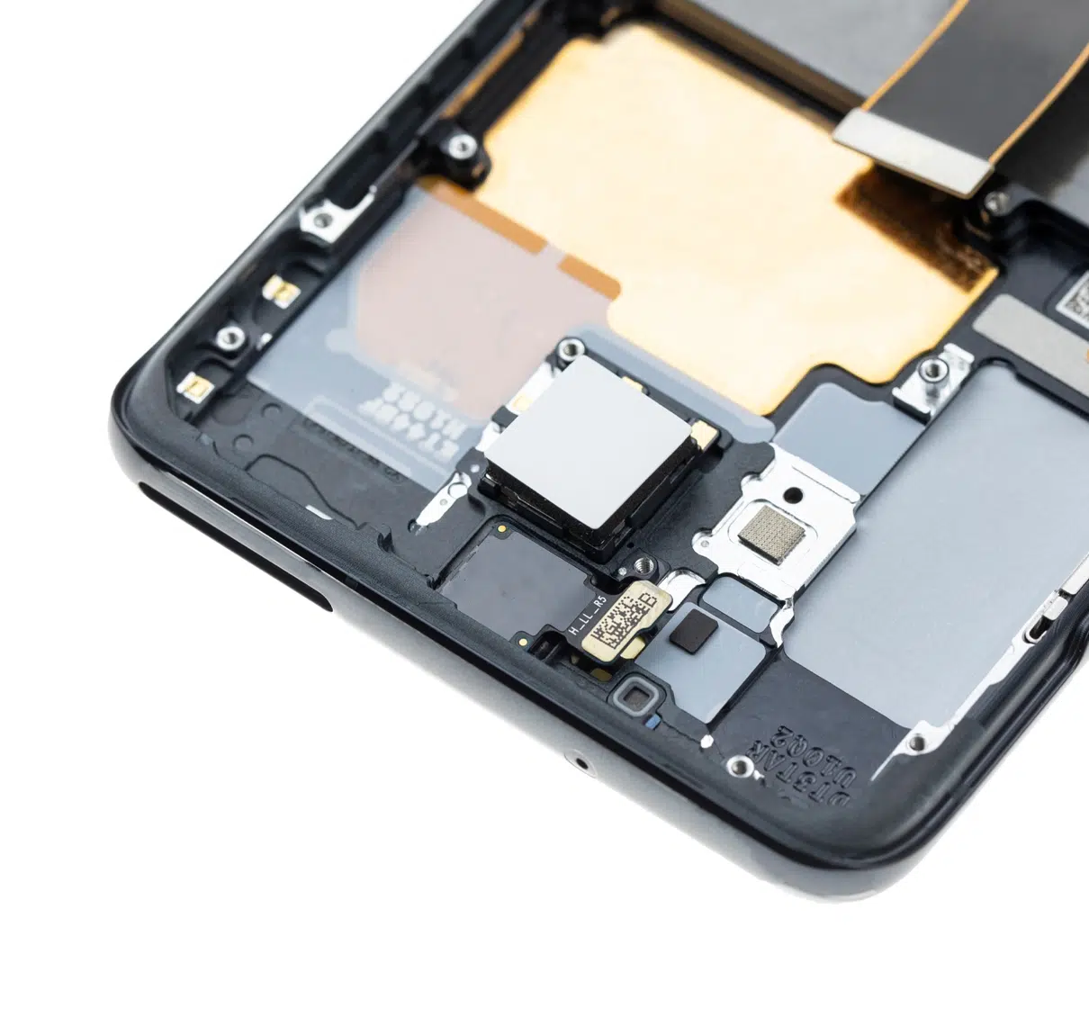Samsung Galaxy S20 Plus 5G İle Uyumlu Çerçeveli Ekran Dokunmatik (Oled) (Kozmik Siyah)