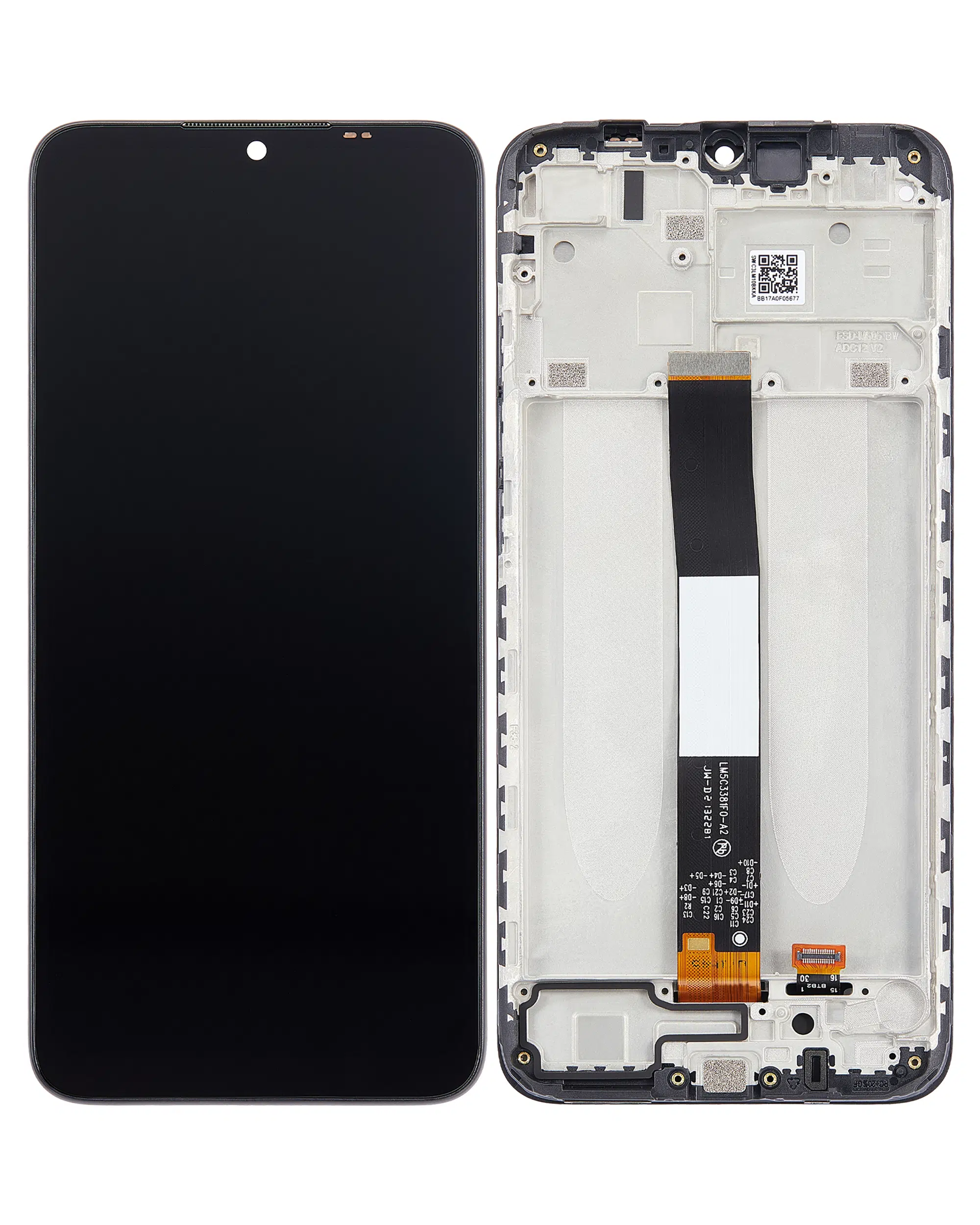Xiaomi POCO C31 İle Uyumlu Çerçeveli Ekran Dokunmatik (%100 Orijinal Ürün)