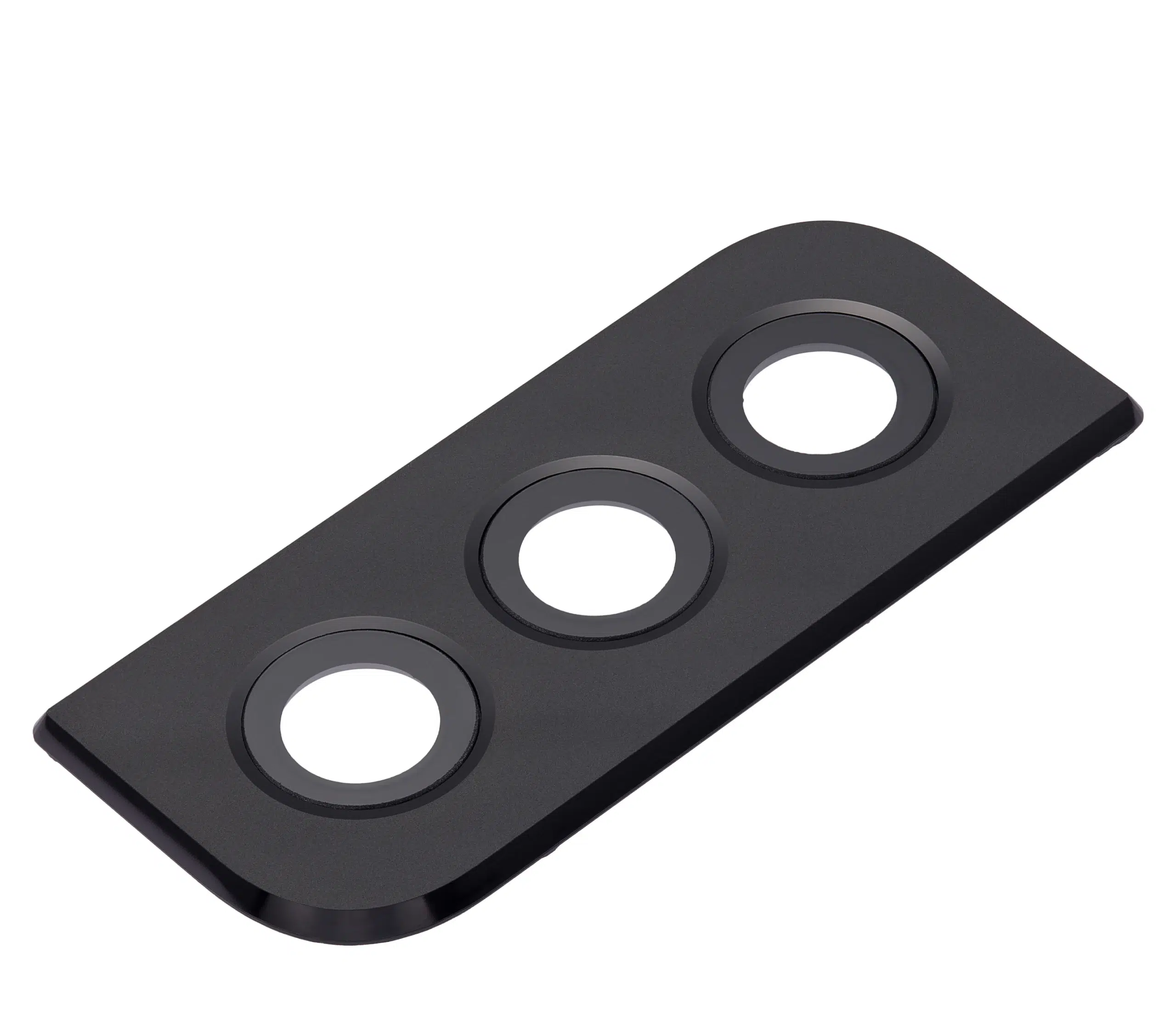 Samsung Galaxy S22 / S22 Plus (Phantom Black) ile Uyumlu Çerçeve Halkalı Arka Kamera (Orijinal) Lensi