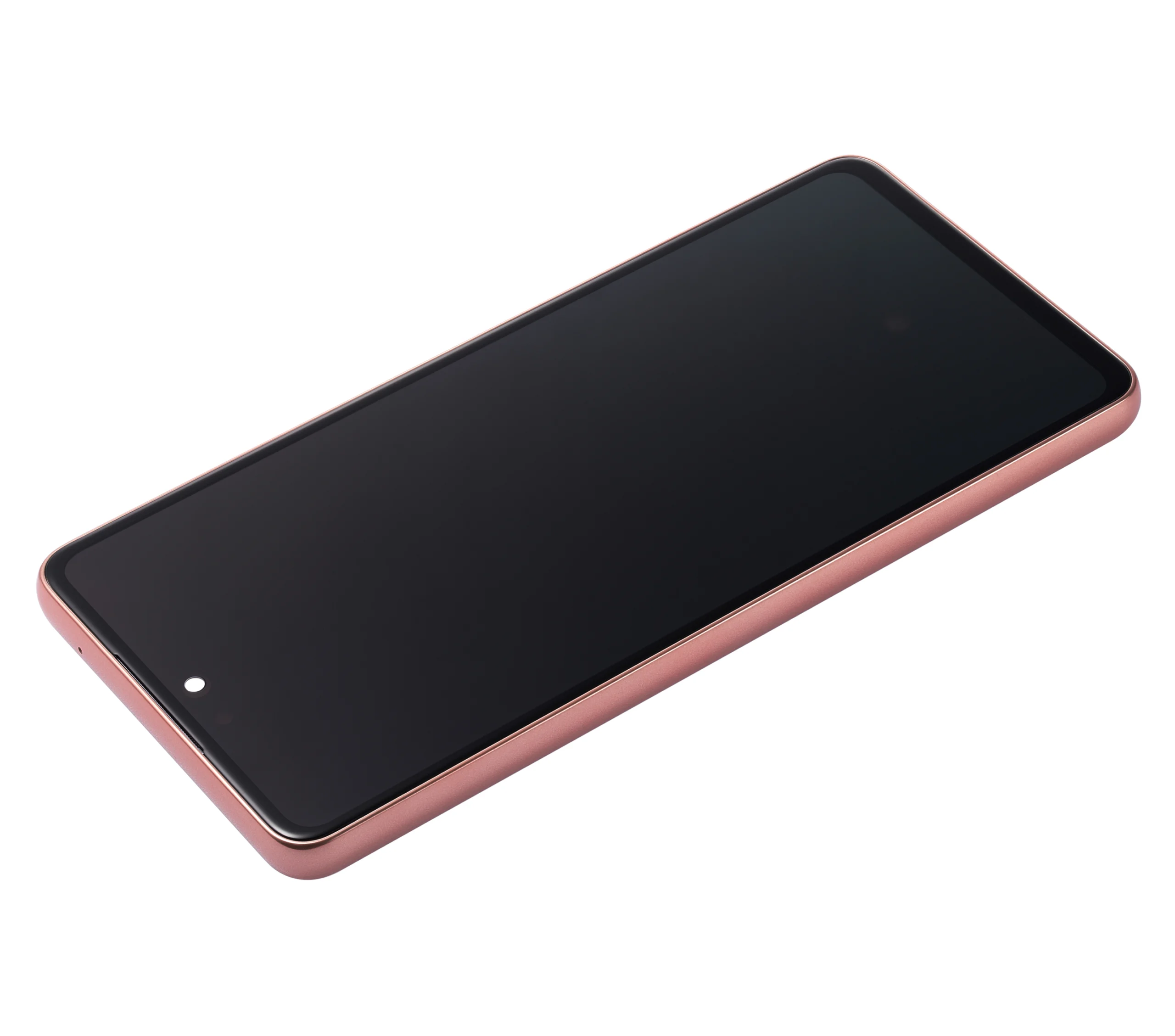 Samsung Galaxy A53 5G İle Uyumlu Çerçeveli Ekran Dokunmatik (Şeftali) (Orjinal) ( A536 / 2022)