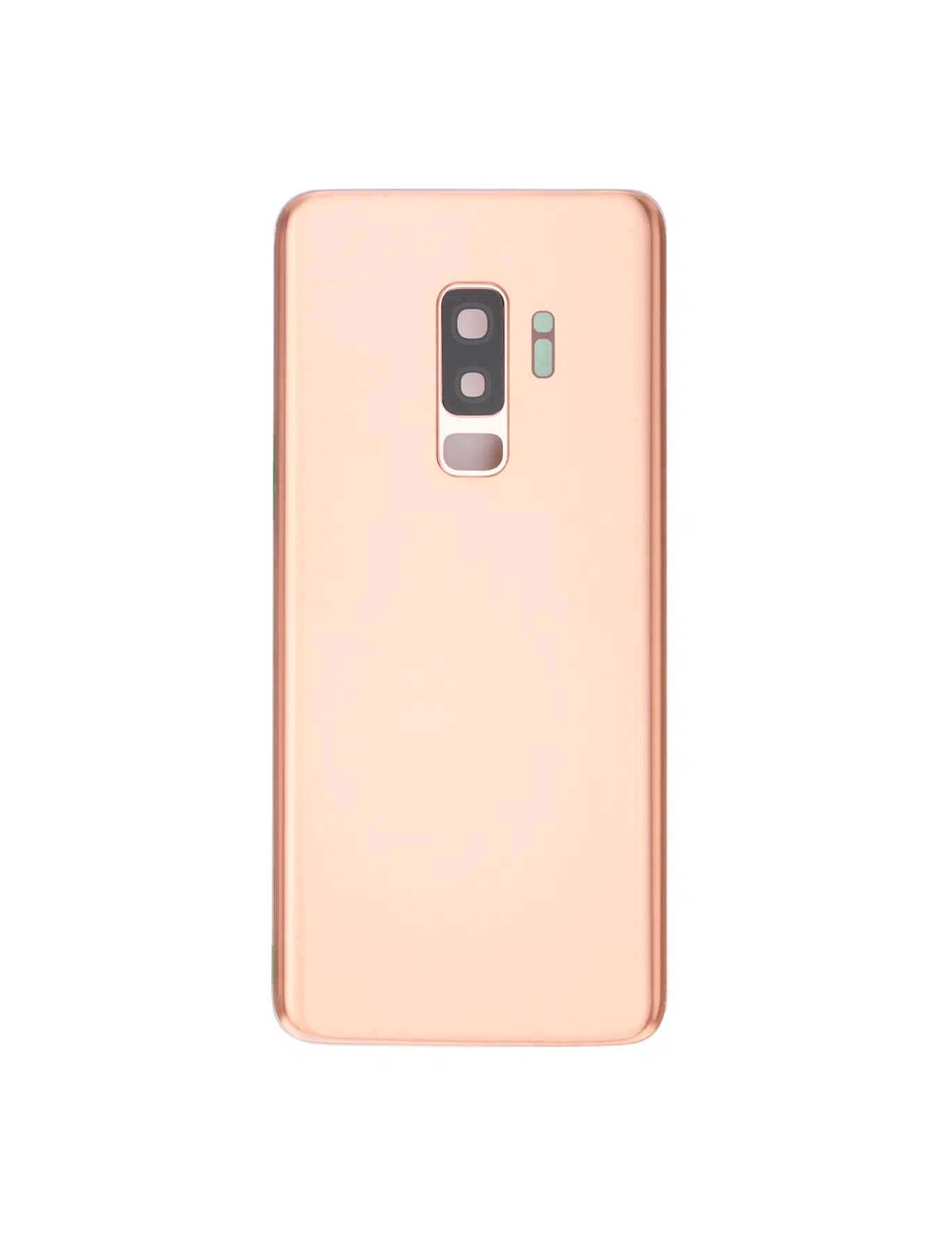 Samsung Galaxy S9 Plus İle Uyumlu Kamera Lensli Arka Kapak Camı (Logosuz) (Aftermarket Plus)... 