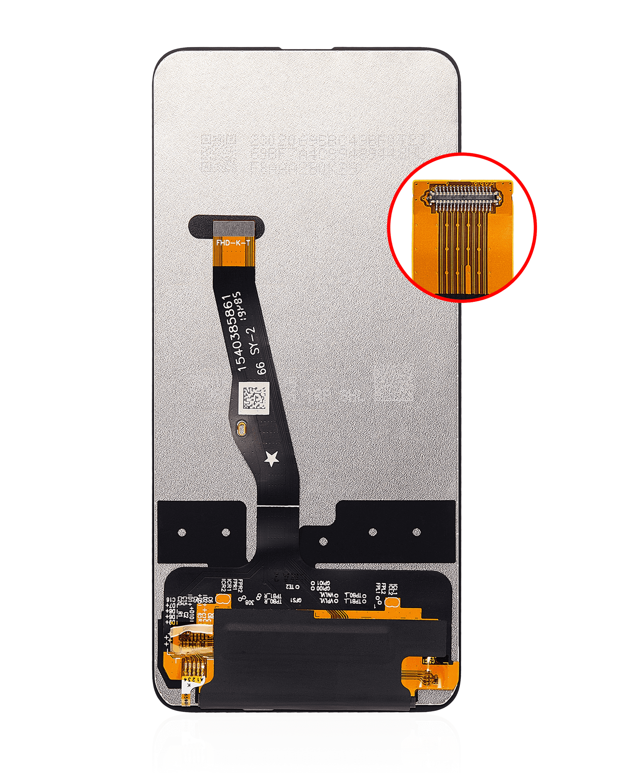 Huawei P Smart Z ile Uyumlu Çerçevesiz Ekran Dokunmatik (%100 Orijinal Ürün)