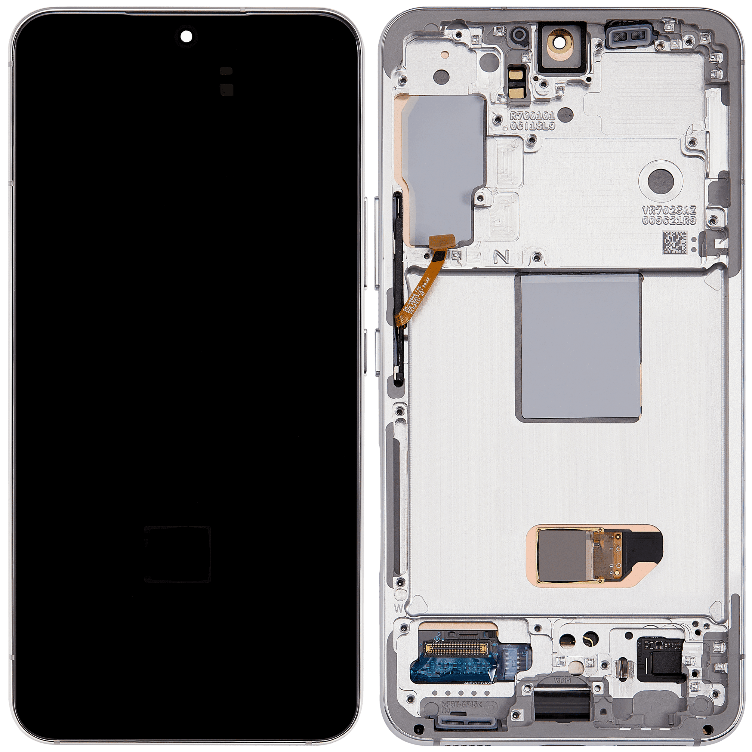 Samsung Galaxy S22 5G (ABD ve Uluslararası Versiyon) İle Uyumlu Çerçeveli OLED Montajı (Yenilenmiş... 