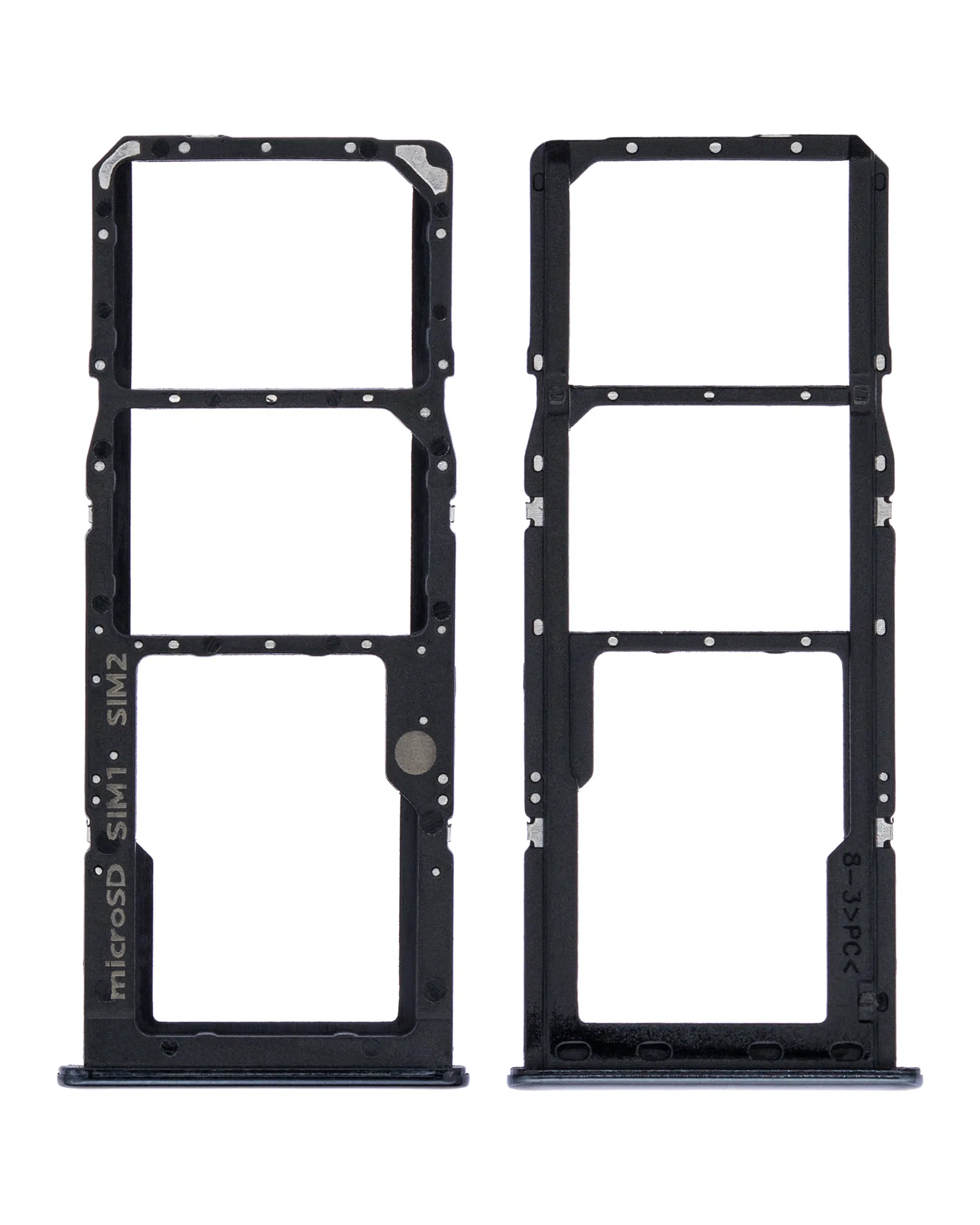 Samsung Galaxy A50S (A507 / 2019) İle Uyumlu Çift Sim Kart Tepsisi (Prism Crush Black) 