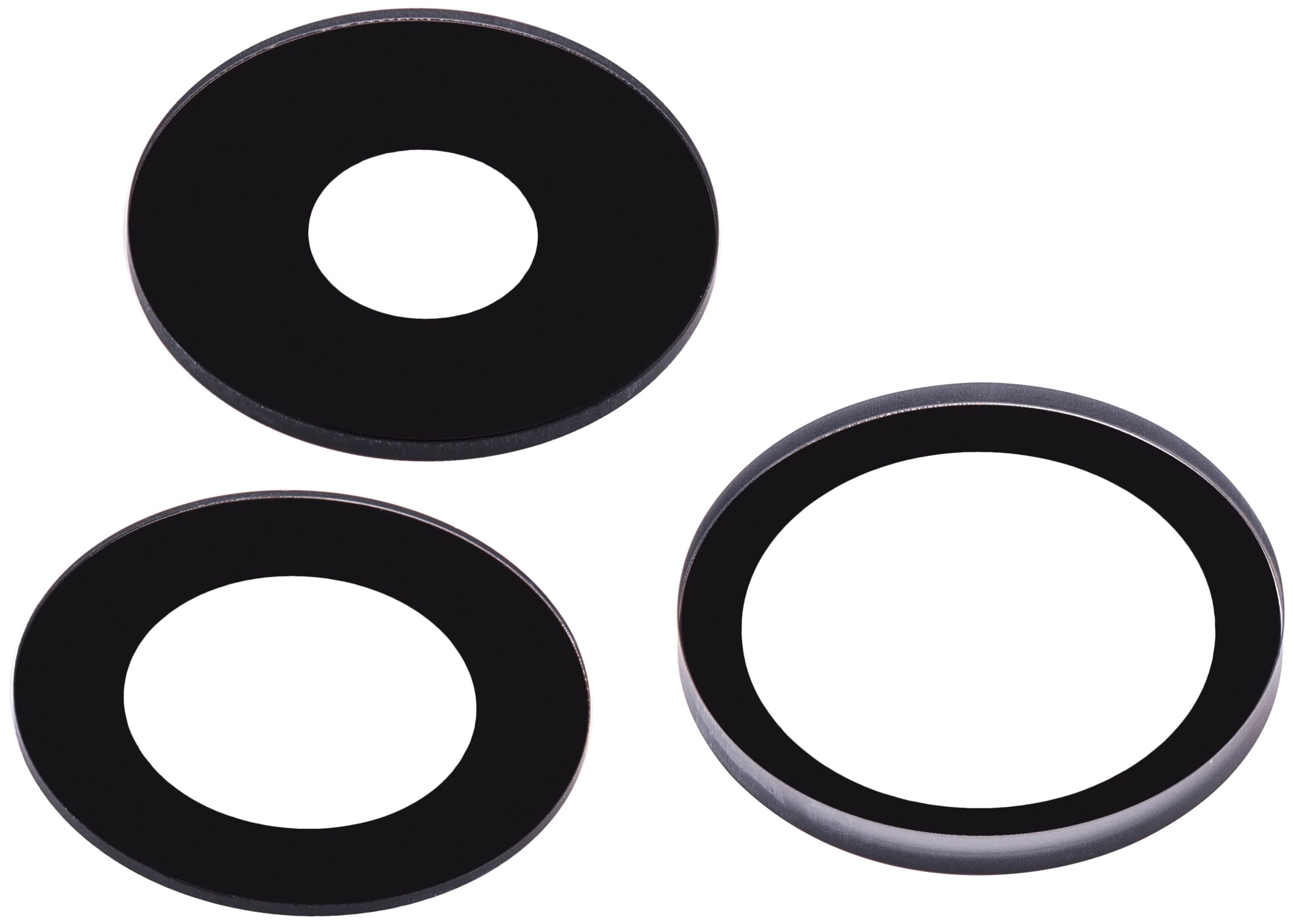 Arka Kamera (Orijinal) Lensi (Yalnızca Cam) Yapışkanlı İphone 15 Pro (3 Parça Set) (Satış Sonrası ...