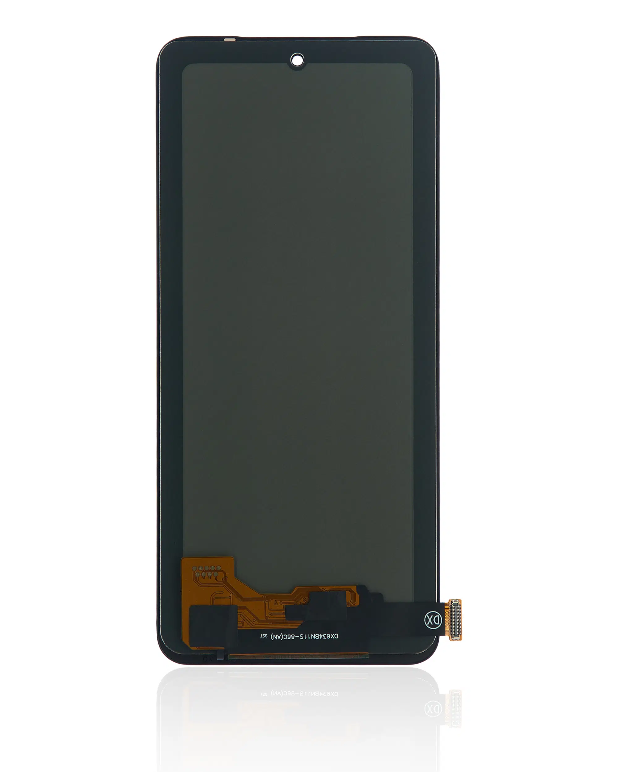 Xiaomi Redmi Note 11s İle Uyumlu Çerçevesiz Ekran Dokunmatik Siyah (Oled)