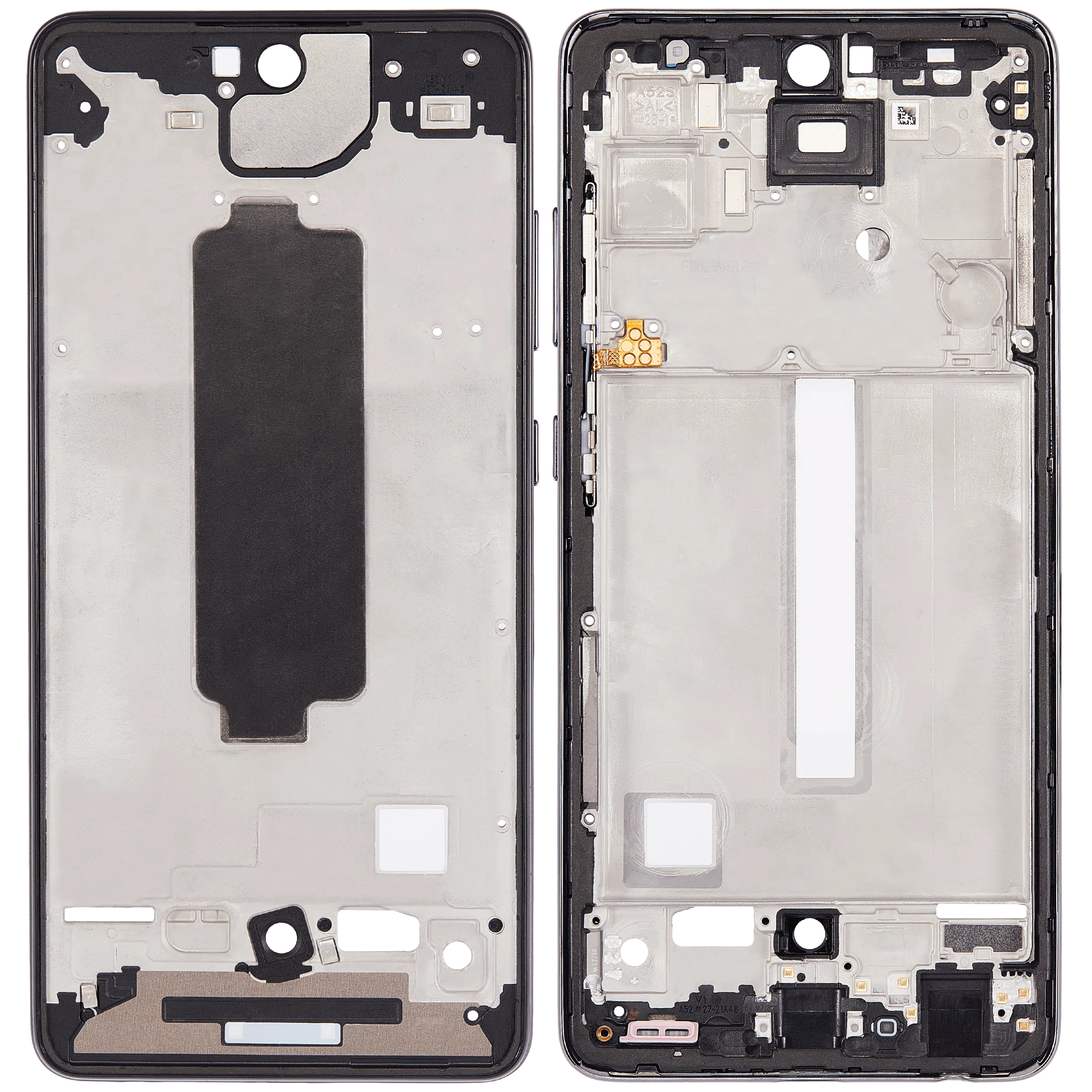 Samsung Galaxy A52 4G (A525 / 2021) / A52 5G (A526 / 2021) / A52S 5 İle Uyumlu Orta Çerçeve Muhafaza... 