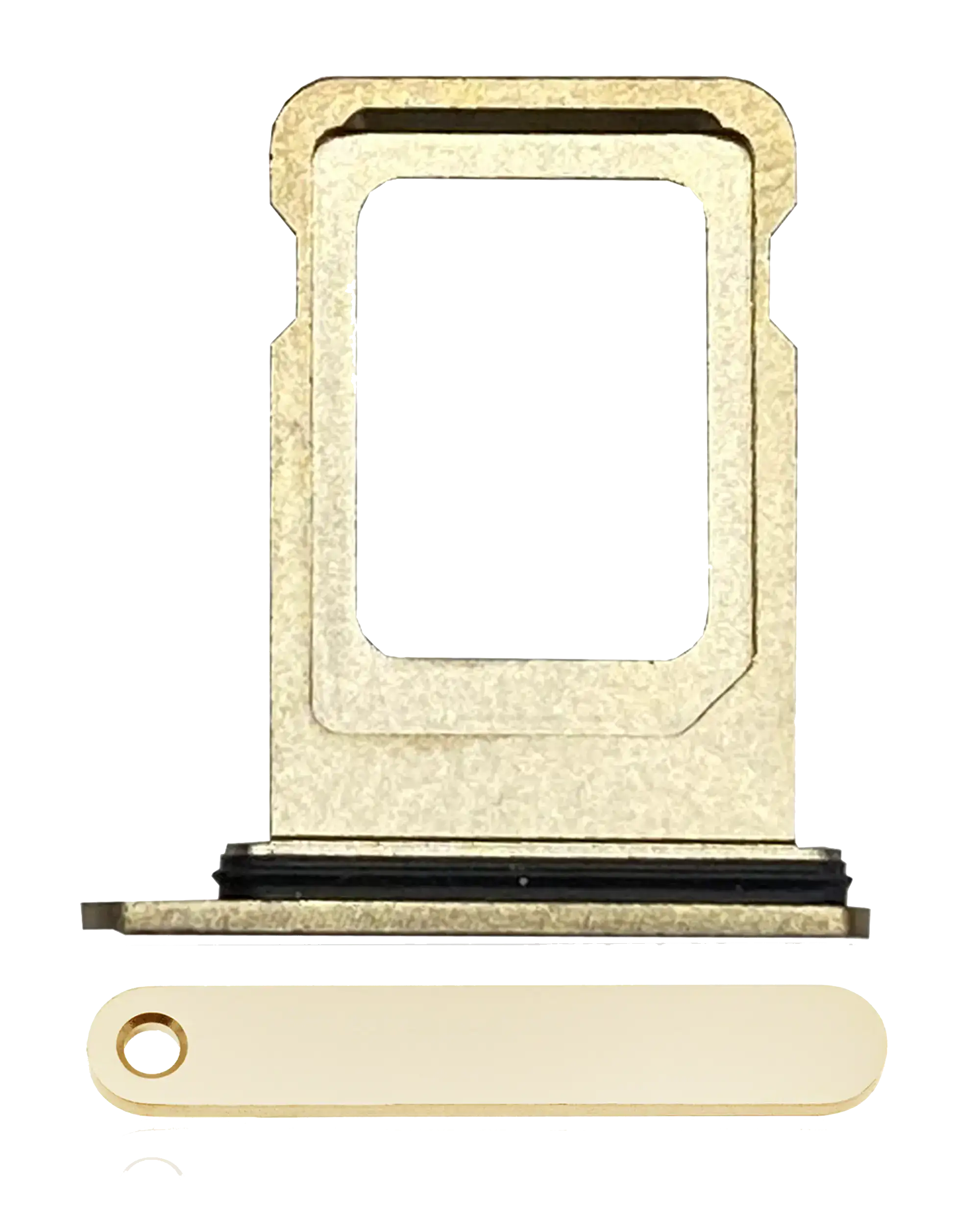 İphone 12 Pro Max ile Uyumlu Tek Sim Kart Tepsisi (Gold)