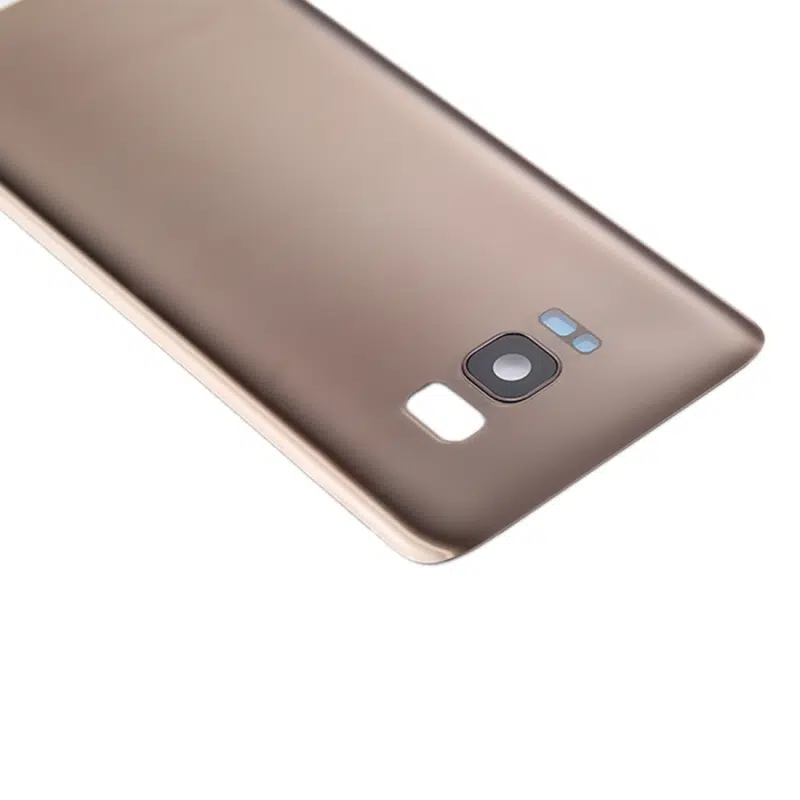 Samsung Galaxy S8 İle Uyumlu Kamera Lensli Arka Kapak Camı (Logosuz) (Aftermarket Plus) (Harita... 