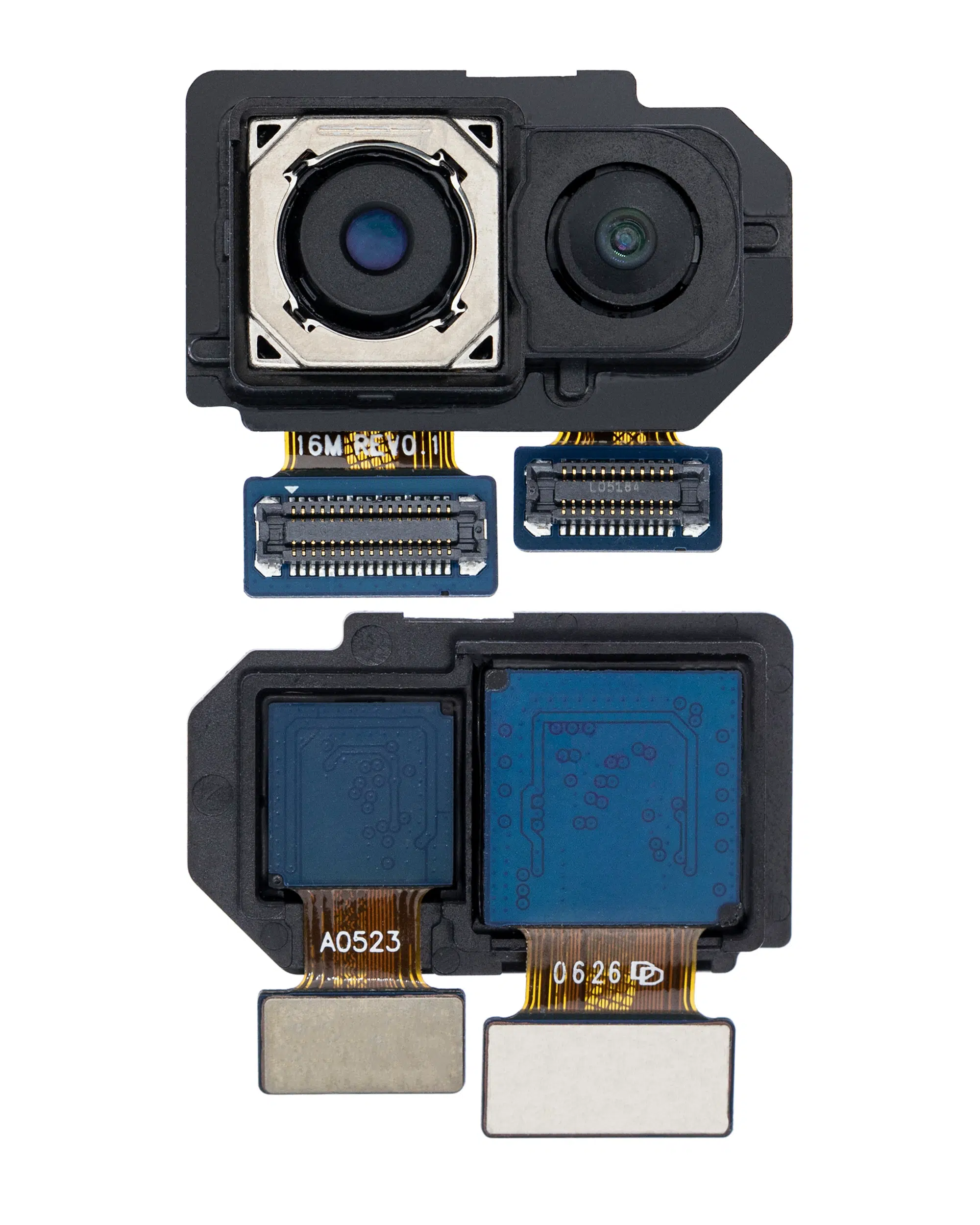 Arka Kamera (Orijinal) (Geniş ve Ultra Geniş) Uyumlu Samsung Galaxy A30 (A305 / 2019) / A40 (A405 / 2019) 