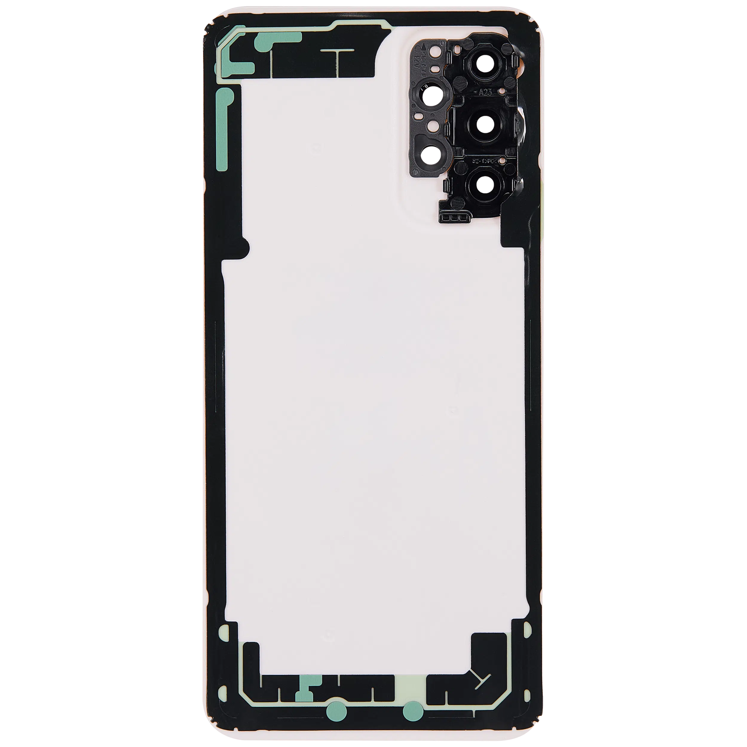 Arka kapak Camı Uyumlu Samsung Galaxy A23 (A235 / 2022) (Aftermarket Plus) (Şeftali)