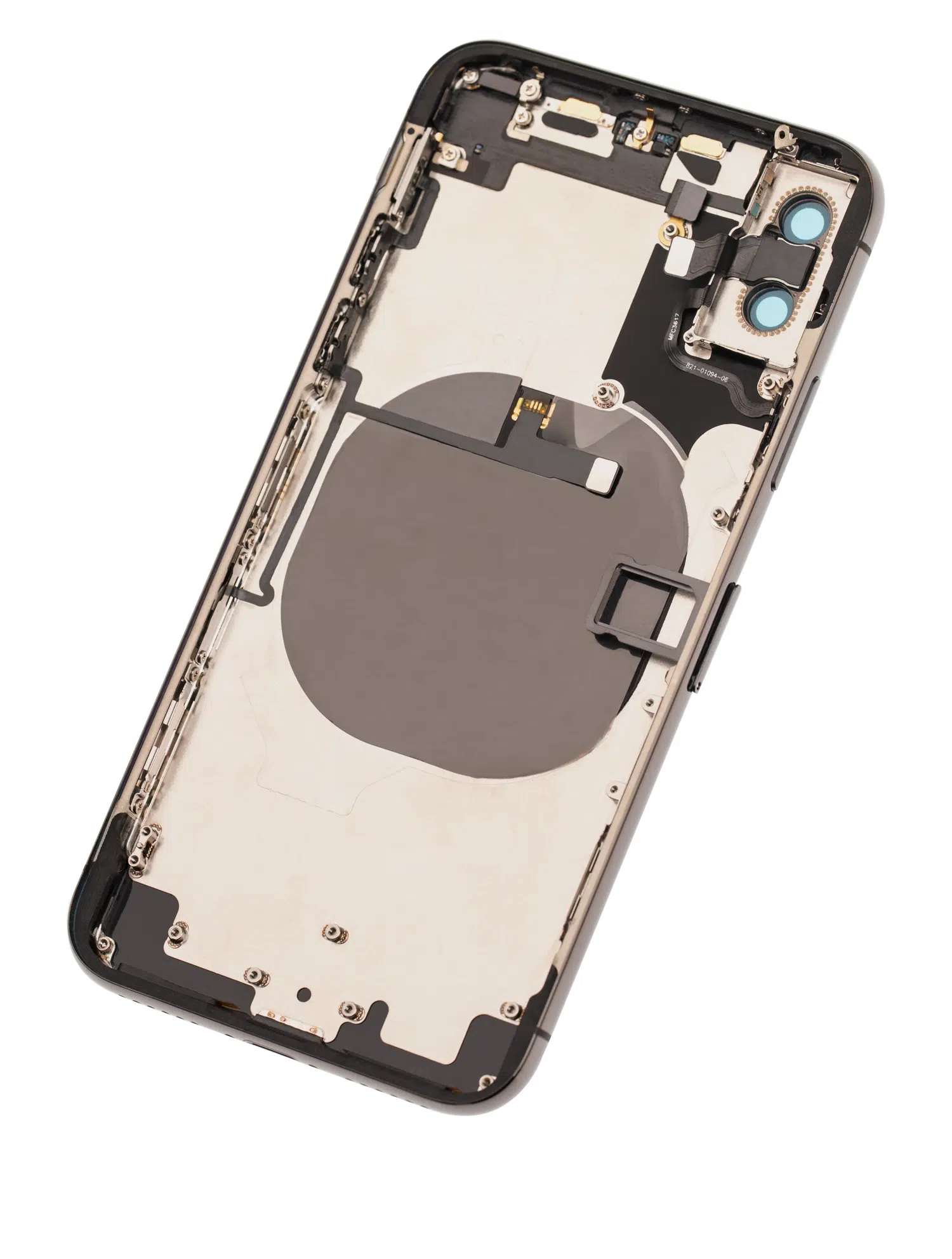 İphone X İle Uyumlu Kasa Kapak Set Siyah İçi DOLU (Logolu) %100 Orijinal Ürün Kasa