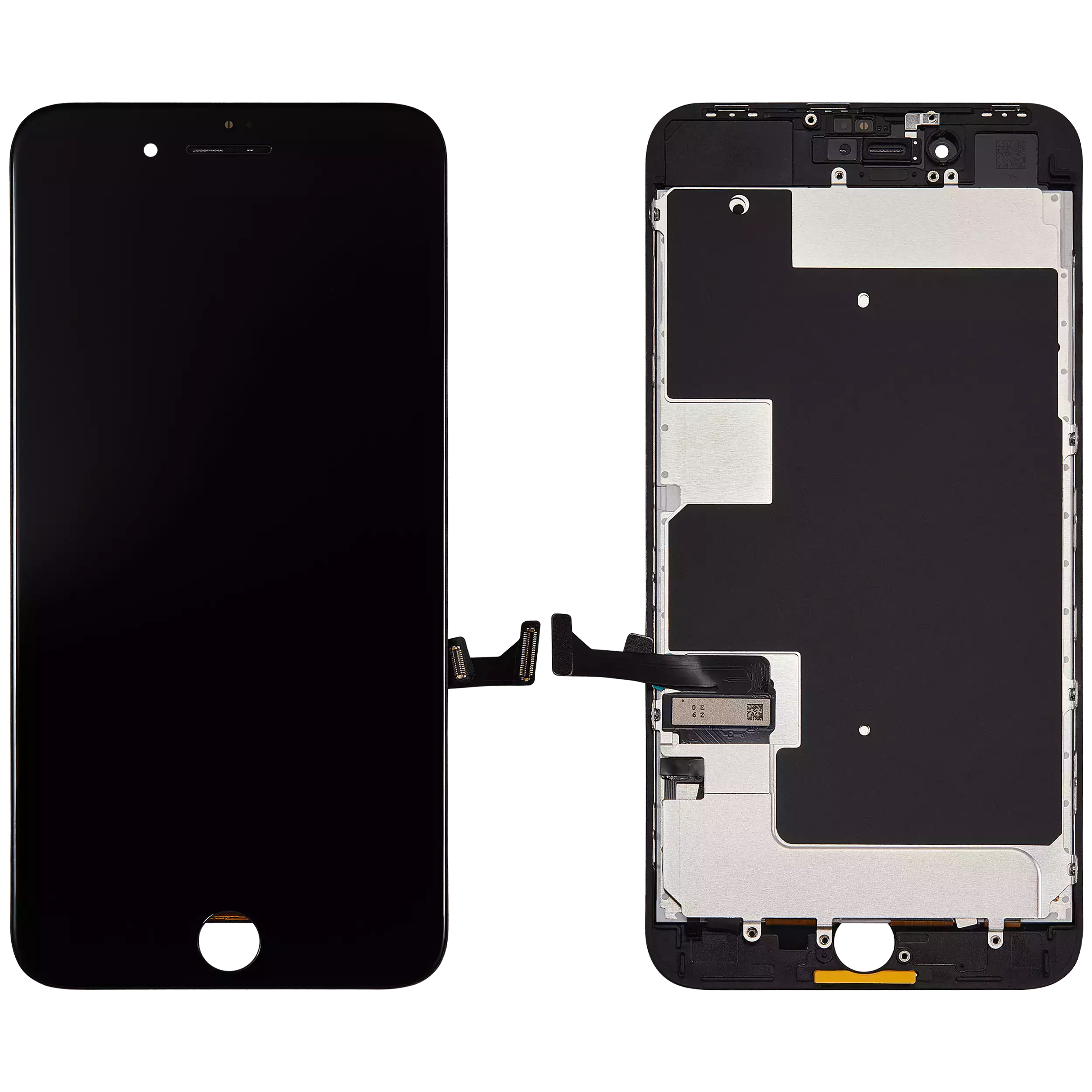 İphone 8 Plus Ekran Dokunmatik Siyah (Revize) Cam Değişmiş