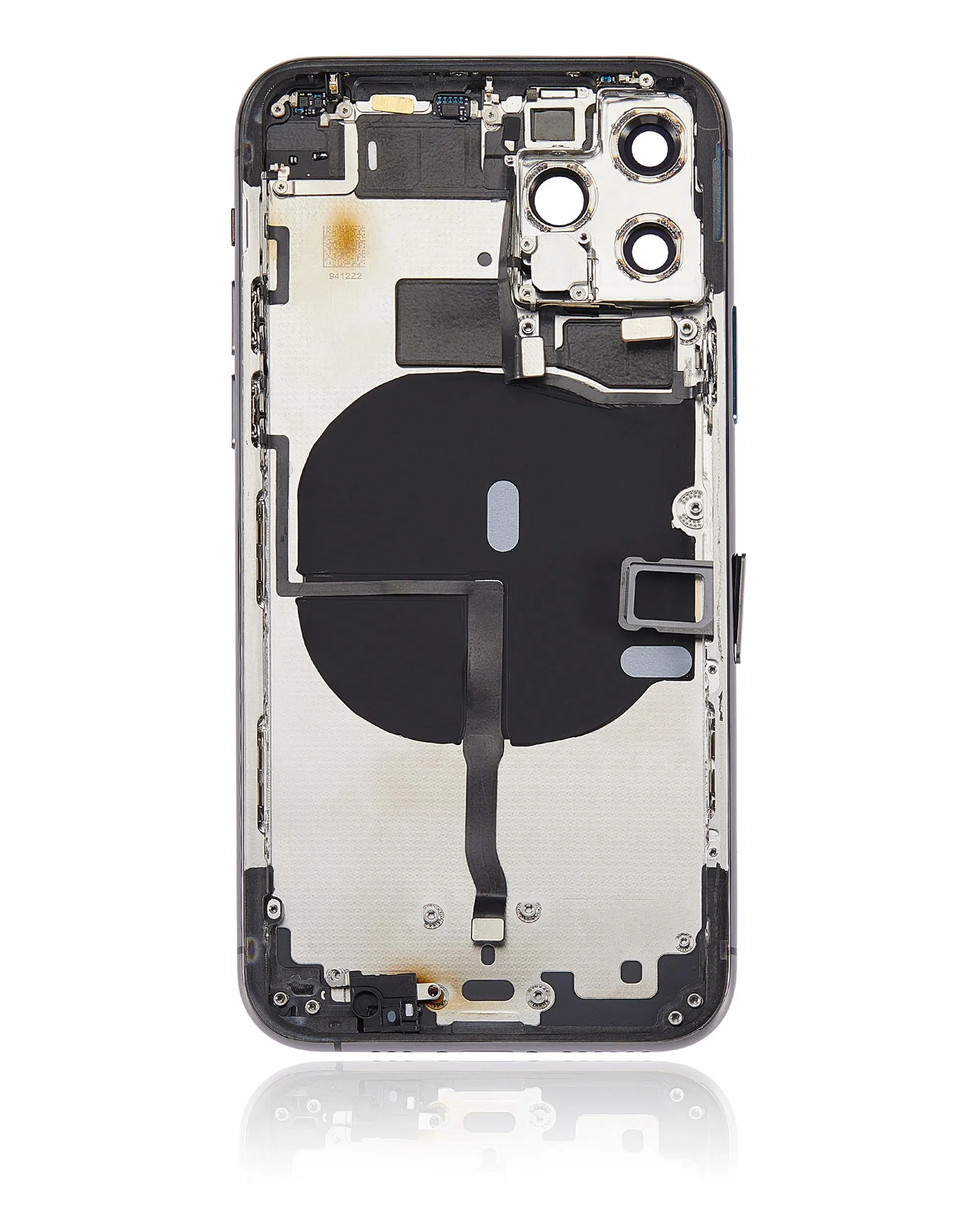 İphone 11 İle Uyumlu Kasa Kapak Set Siyah İçi DOLU (Logolu) %100 Orijinal Ürün Kasa