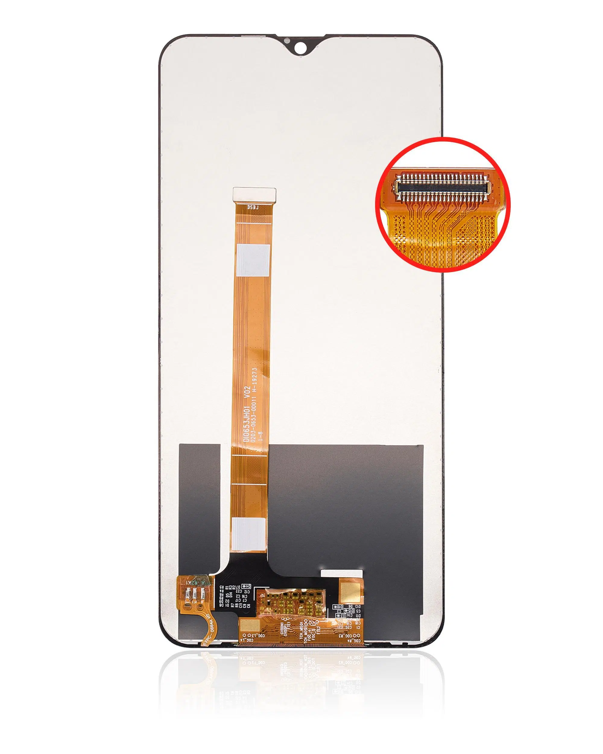 Oppo A9 2019 İle Uyumlu Çerçevesiz Ekran Dokunmatik (%100 Orijinal Ürün)