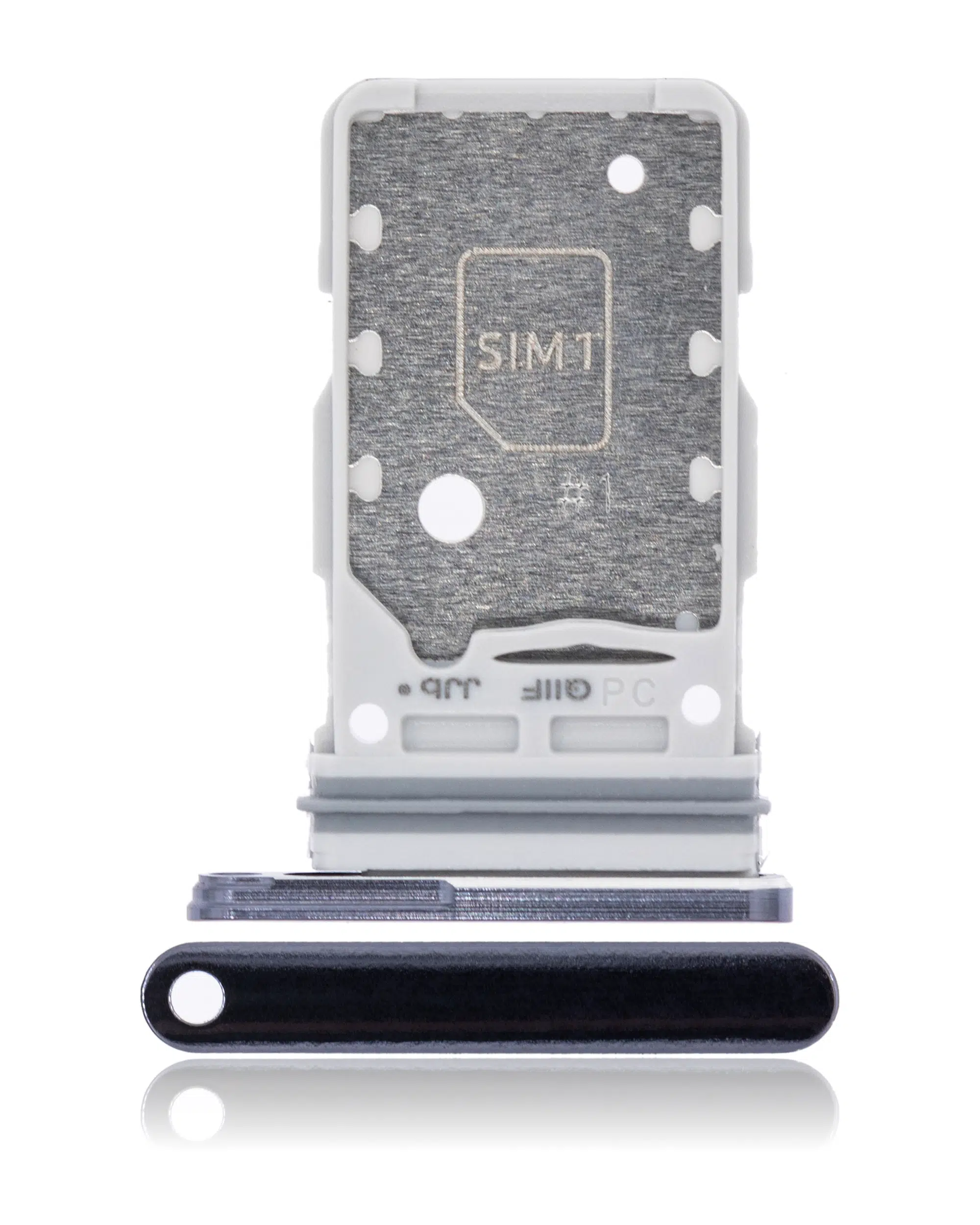 Samsung Galaxy S21 Ultra ile Uyumlu Çift Sim Kart Tepsisi (Phantom Brown)