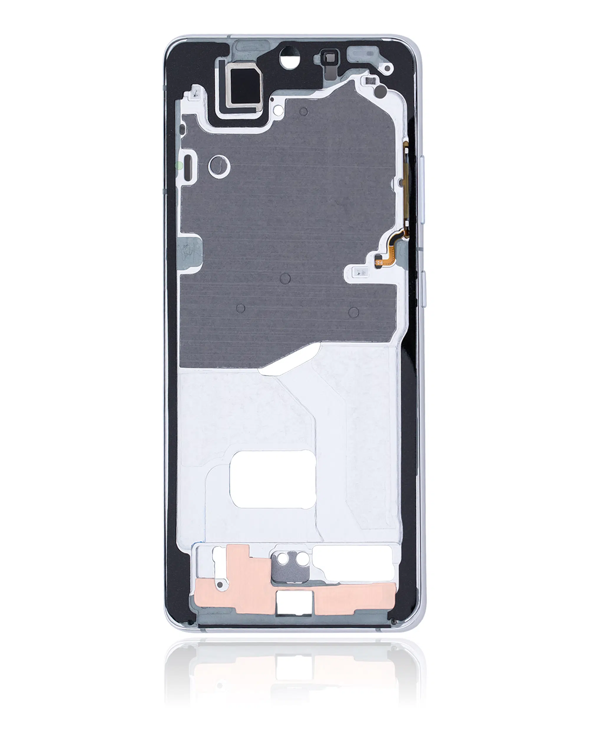 Samsung Galaxy S21 Ultra (Phantom Silver) ile Uyumlu Orta Çerçeve Muhafaza 