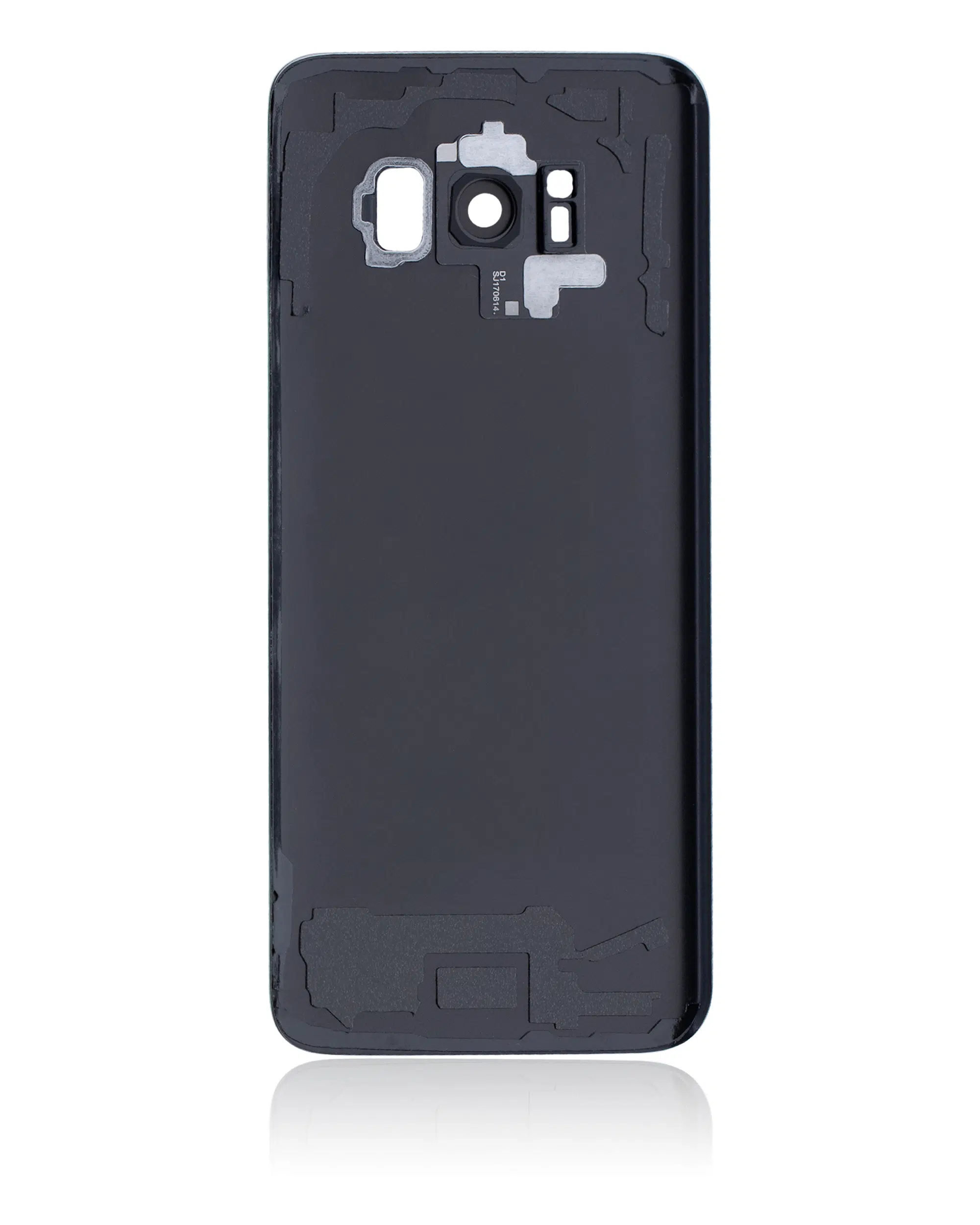 Samsung Galaxy S8 İle Uyumlu Kamera Lensli Arka Kapak Camı (Servis Paketi) (Gece ​​Yarısı Siyahı) 