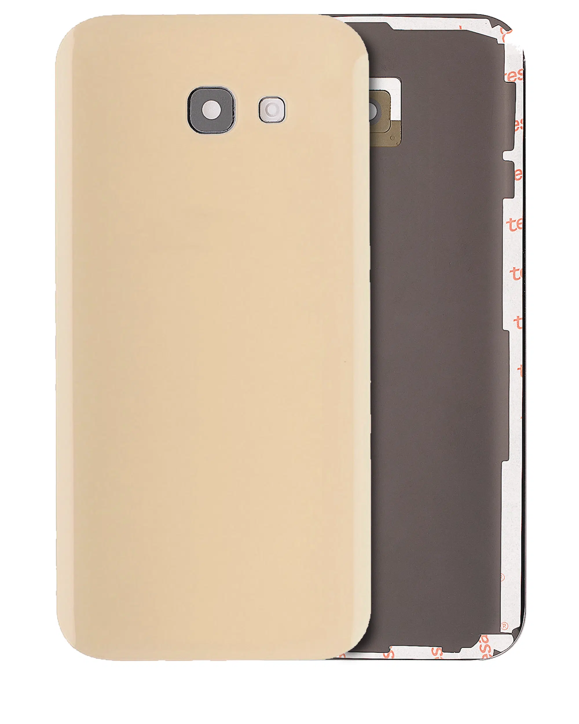 Samsung Galaxy A5 (A520 / 2017) İle Uyumlu Arka Kapak Camı (Altın) 