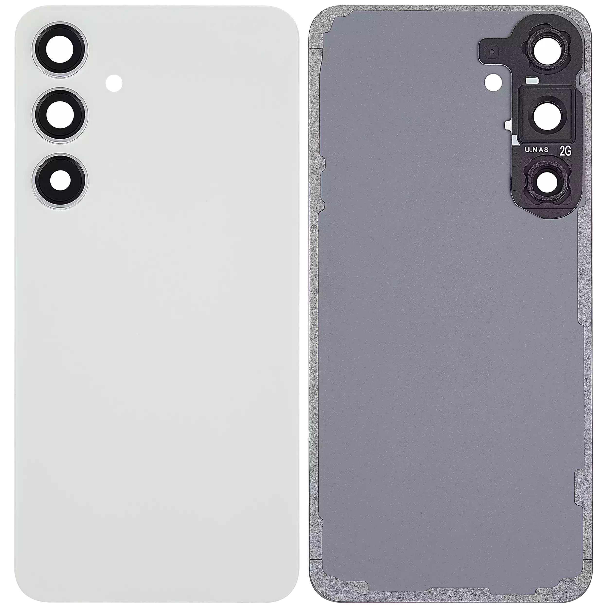 Samsung Galaxy S24 Plus 5G İle Uyumlu Kamera Lensli Arka Kapak Camı (Logosuz) (Satış Sonrası Ürün) 
