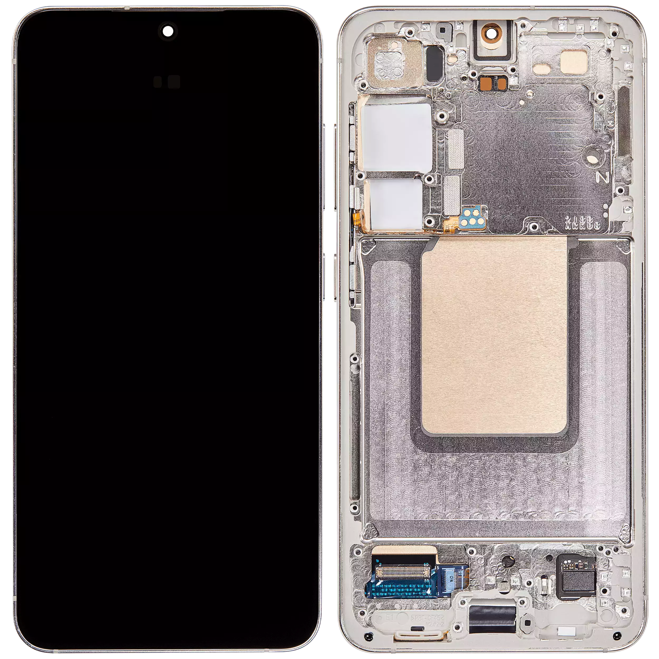 Samsung Galaxy S24 5G (ABD ve Uluslararası Versiyon) İle Uyumlu Çerçeveli OLED Montajı (Yenileme... 