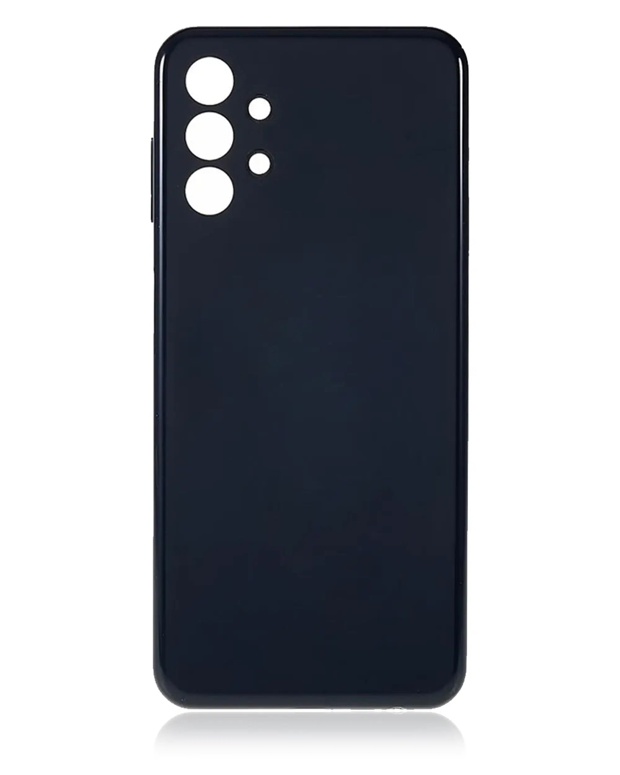 Arka kapak Camı Uyumlu Samsung Galaxy A13 (A135 / 2022) (Aftermarket Plus) (Siyah)