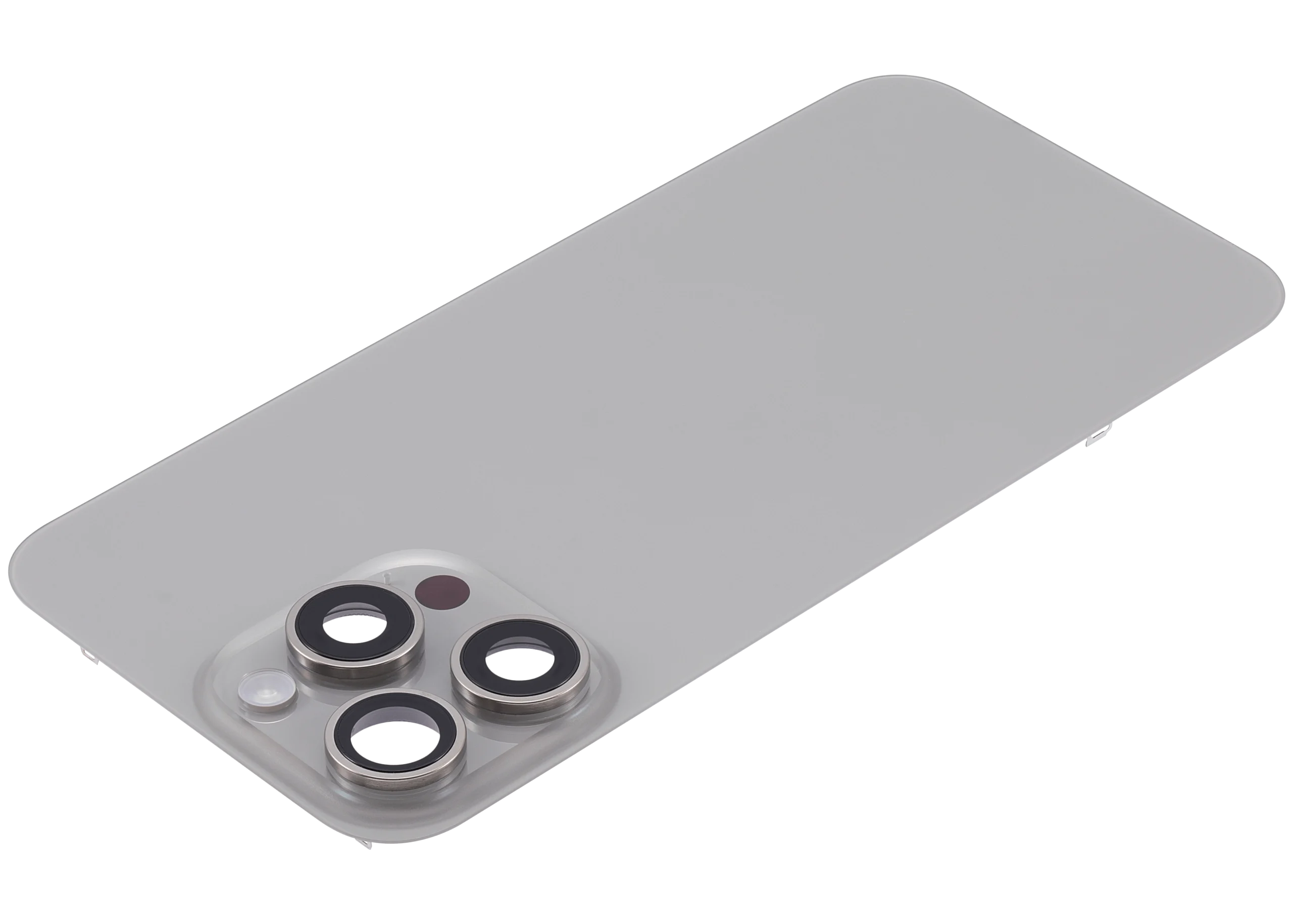 İphone 15 Pro Max İle Uyumlu Arka Cam Kapak Çelik Plakalı Kablosuz NFC Şarjlı MagSafe Mıknatıslı