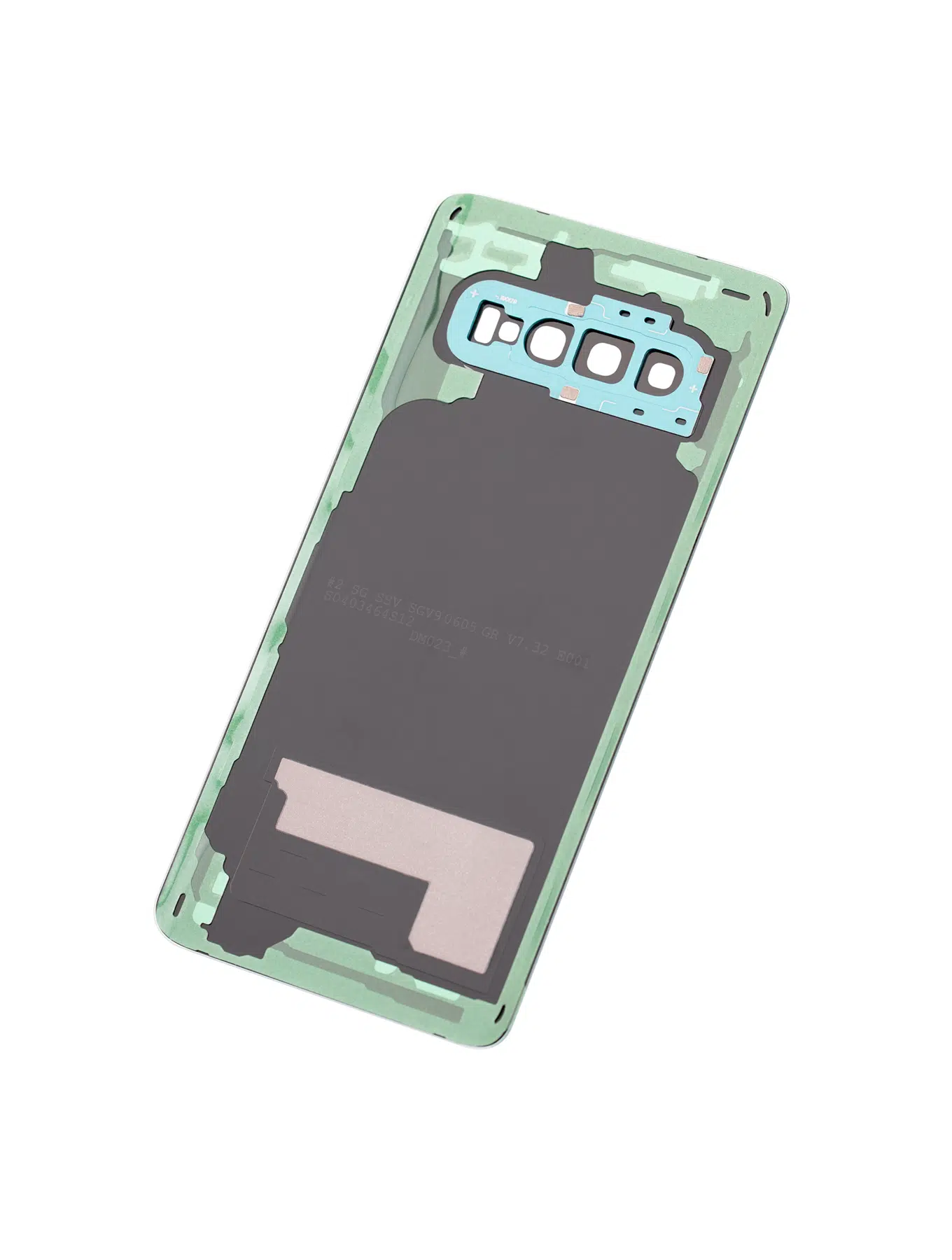 Arka kapak Camı Kamera Lensli Samsung Galaxy S10 ile Uyumlu (Logosuz) (Aftermarket Plus) (Pr... 