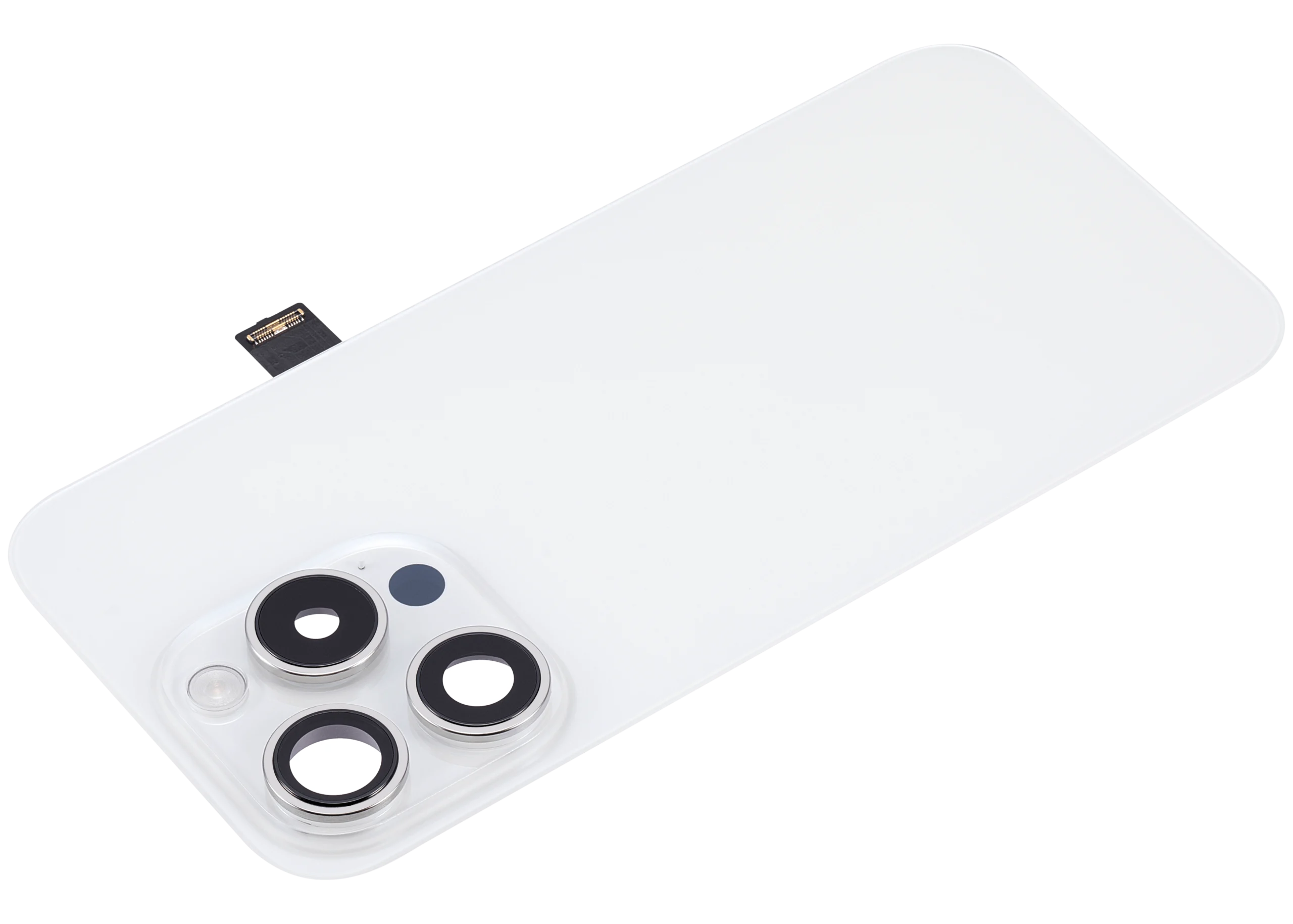 İphone 15 Pro İle Uyumlu Arka Cam Kapak Çelik Plakalı Kablosuz NFC Şarjlı MagSafe Mıknatıslı
