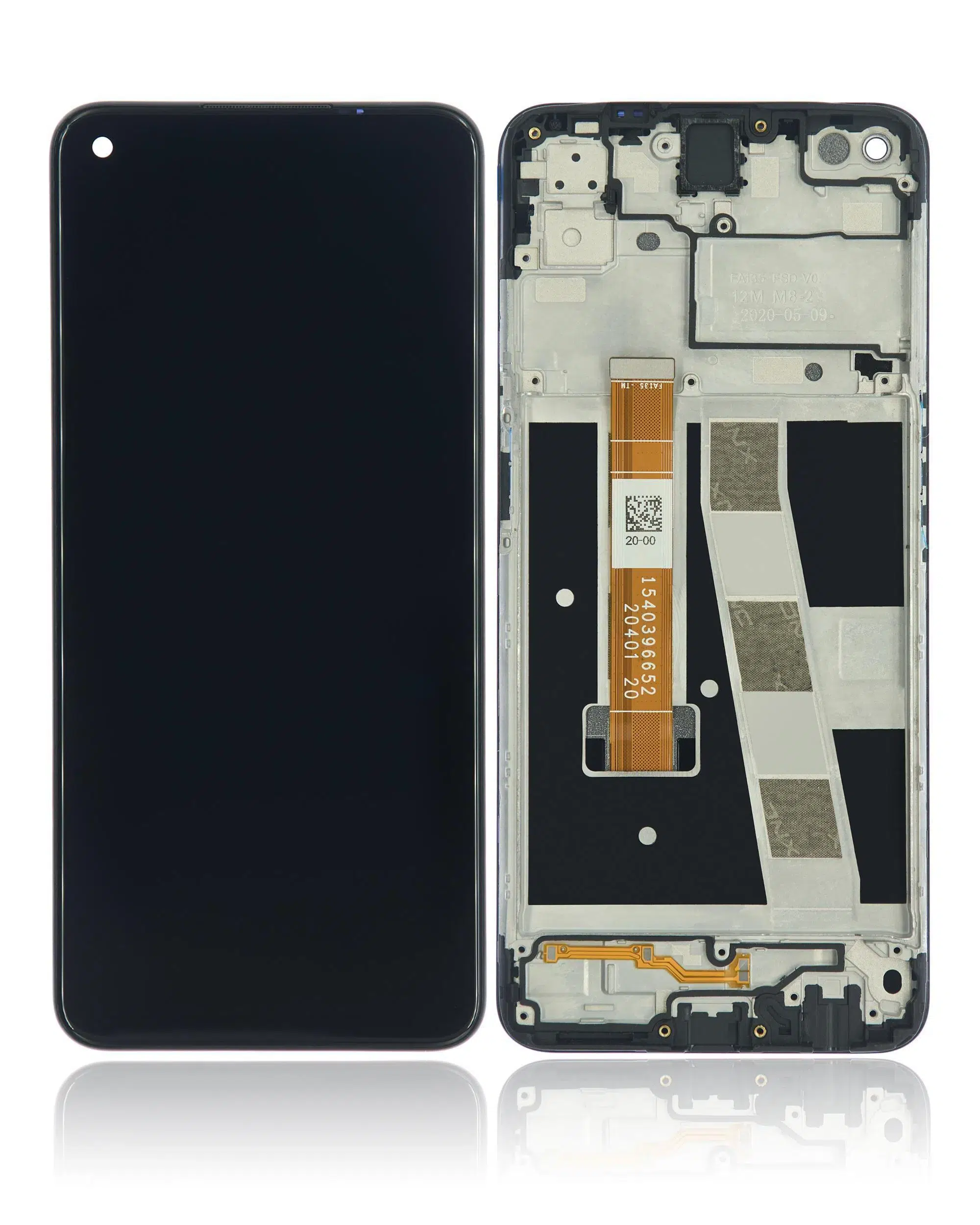 Oppo A92 İle Uyumlu Çerçeveli Ekran Dokunmatik (%100 Orijinal Ürün)