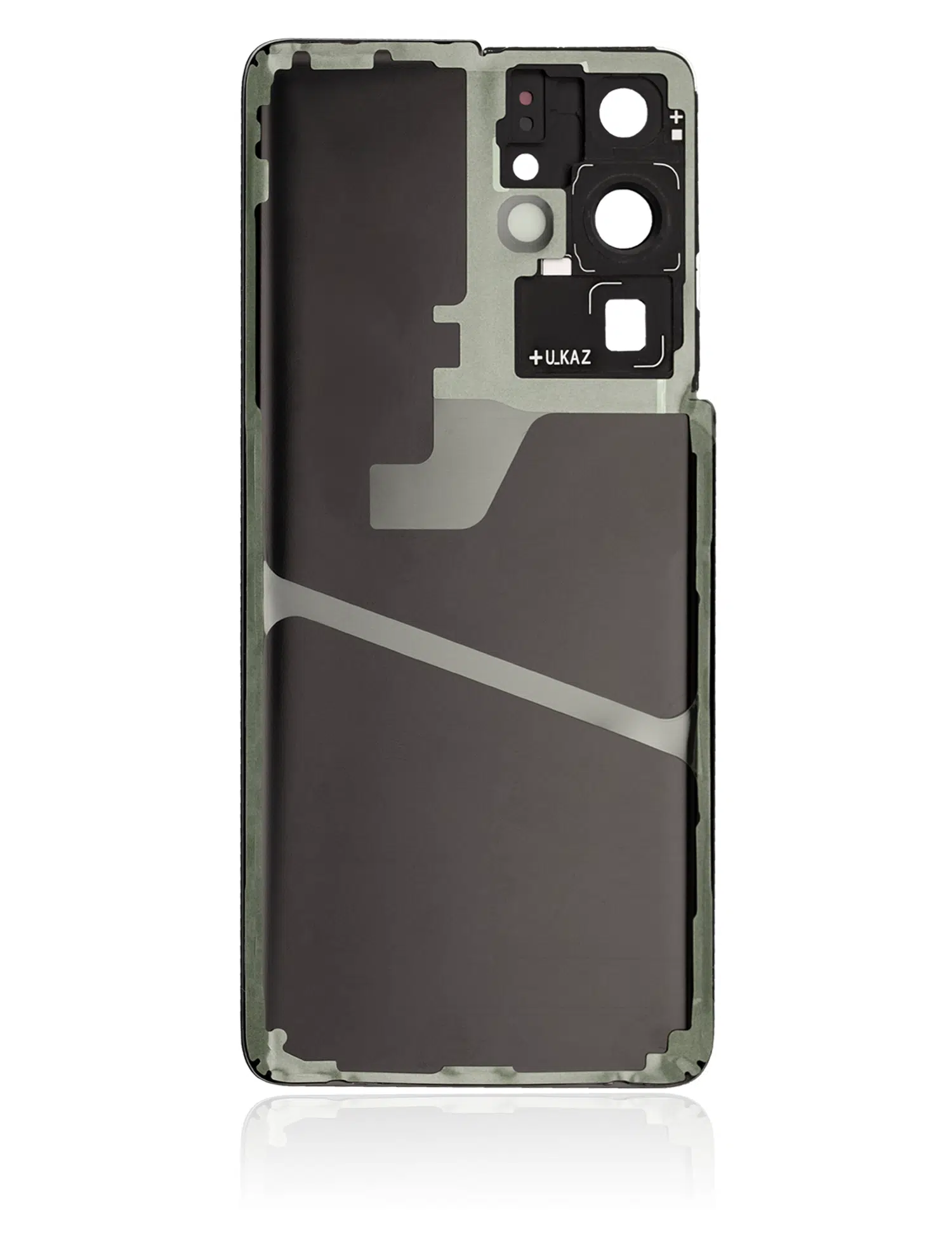 Samsung Galaxy S21 Ultra İle Uyumlu Kamera Lensli Arka Kapak Camı (Logosuz) (Satış Sonrası... 