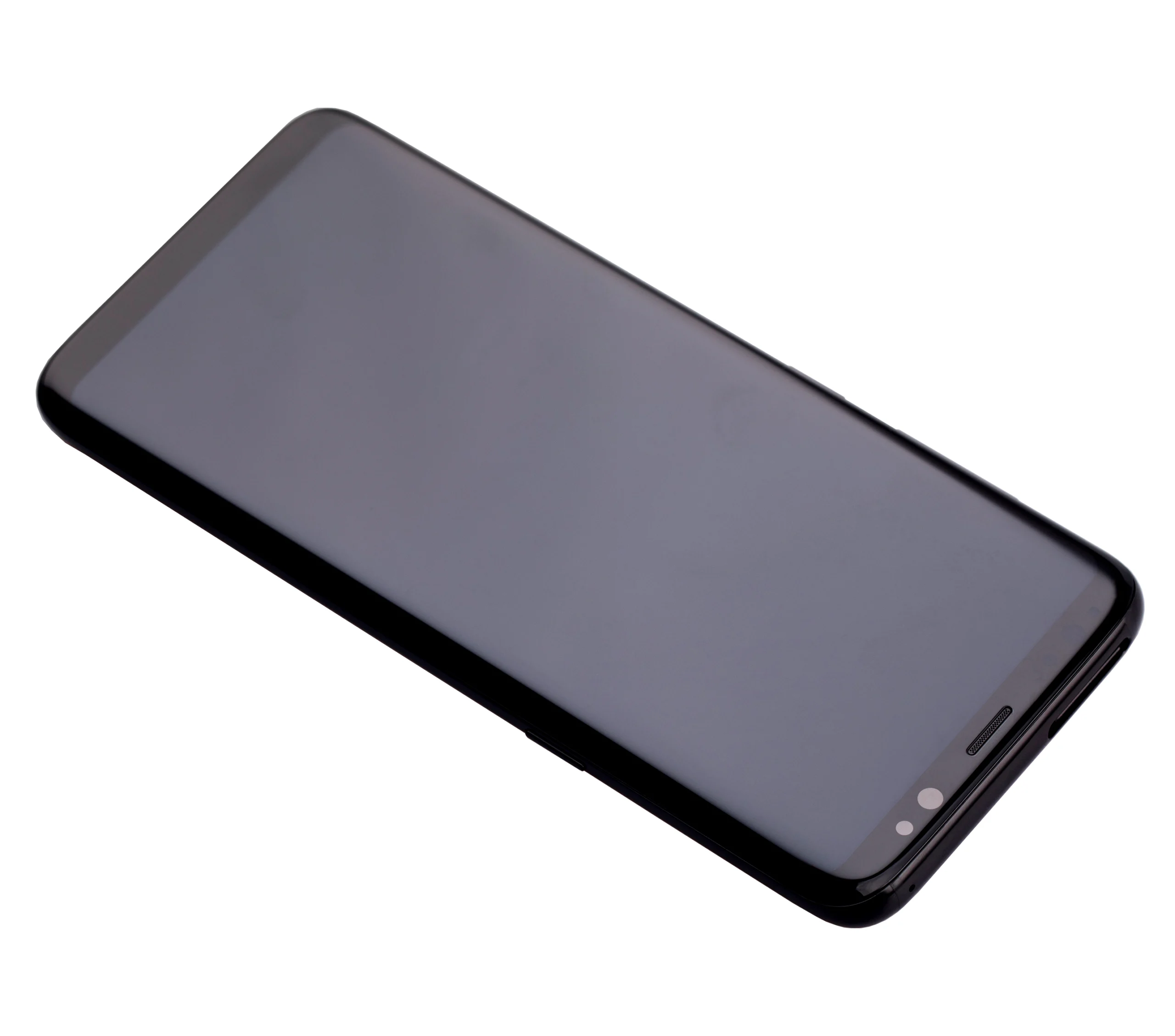 Samsung Galaxy S8 ile Uyumlu Çerçeveli OLED Ekranı(Leke: Sınıf B) (Gece ​​Yarısı Siyahı) 