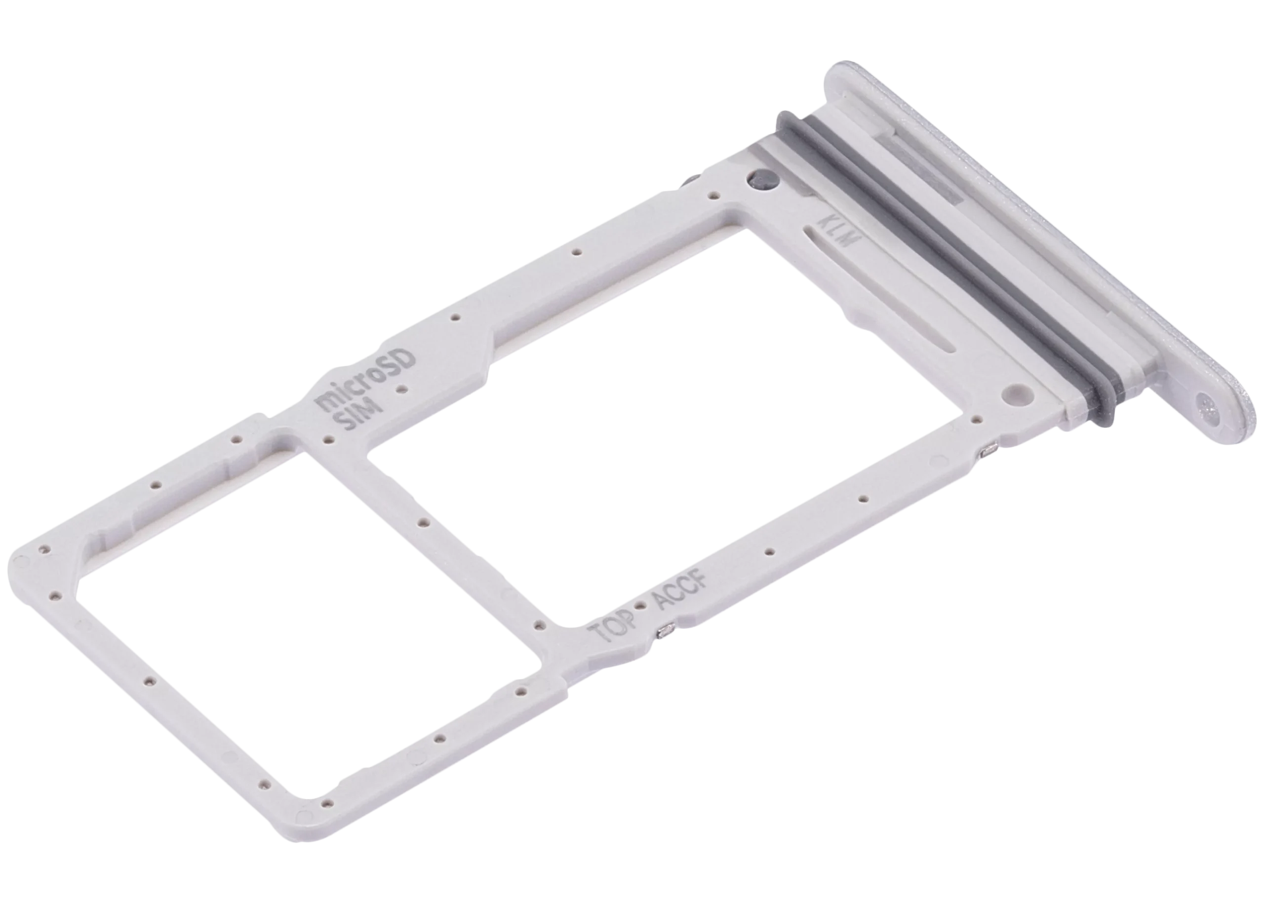 Samsung Galaxy A33 5G İle Uyumlu Tek Sim Kart Tepsisi (A336 / 2022) (Beyaz)