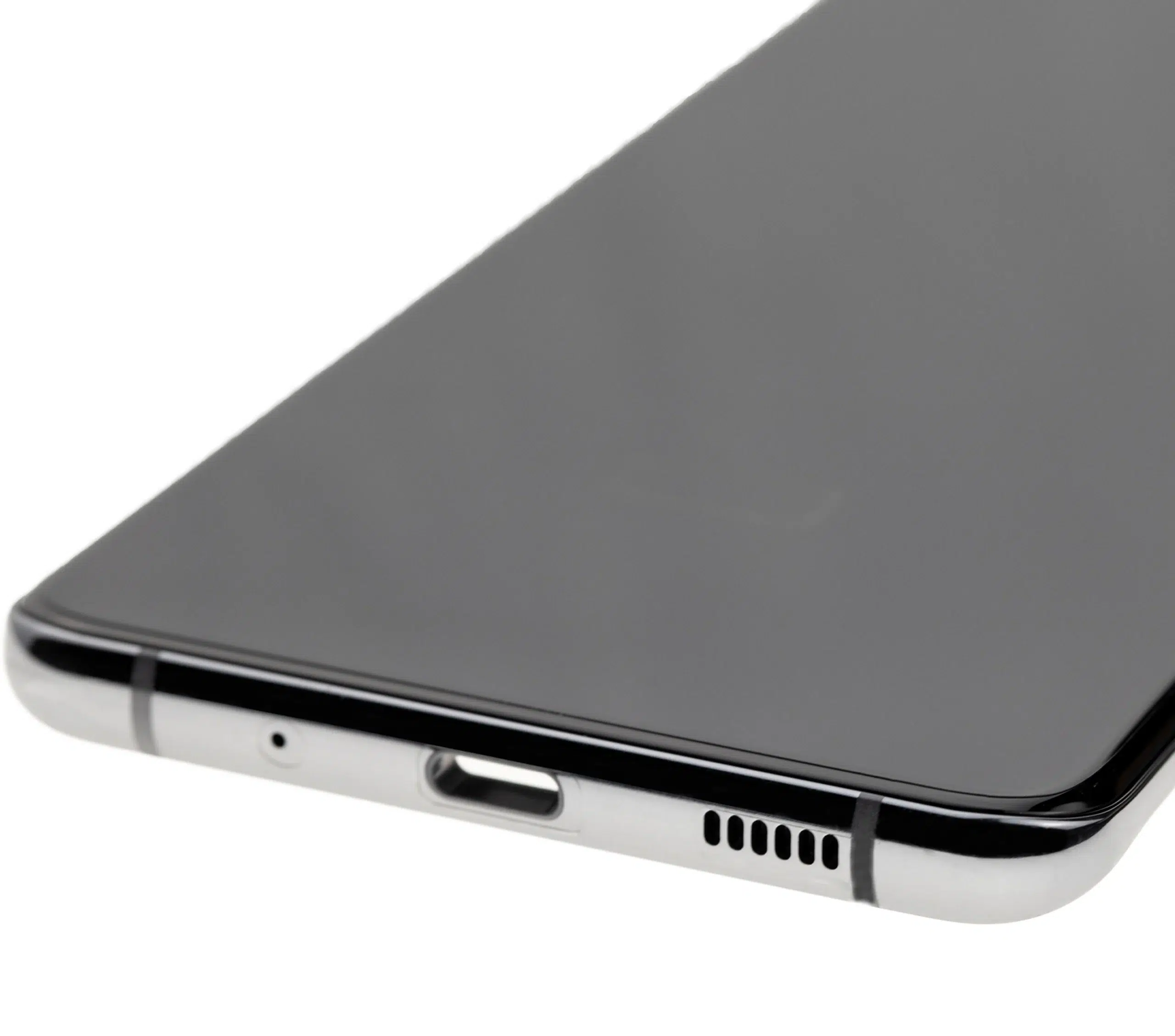Samsung Galaxy S20 Ultra 5G İle Uyumlu Çerçeveli Ekran Dokunmatik (Oled) Kozmik Gri)