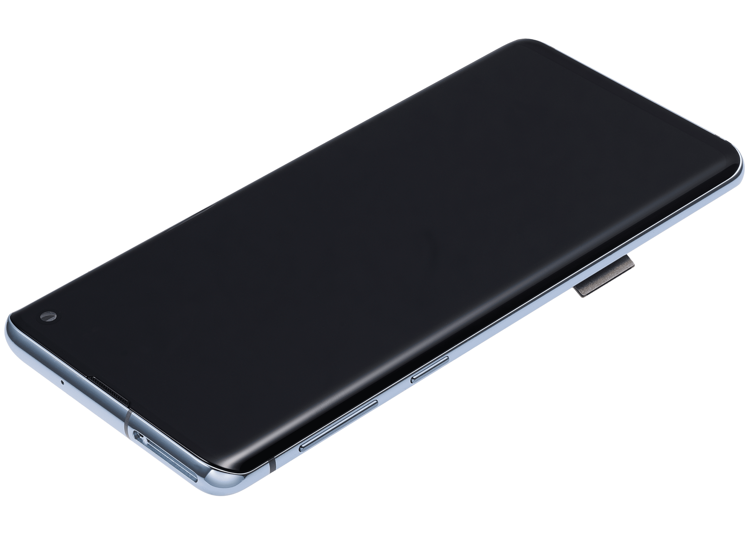 Samsung Galaxy S10 İle Uyumlu Ekran Dokunmatik Çerçeveli (Prizma Mavisi)