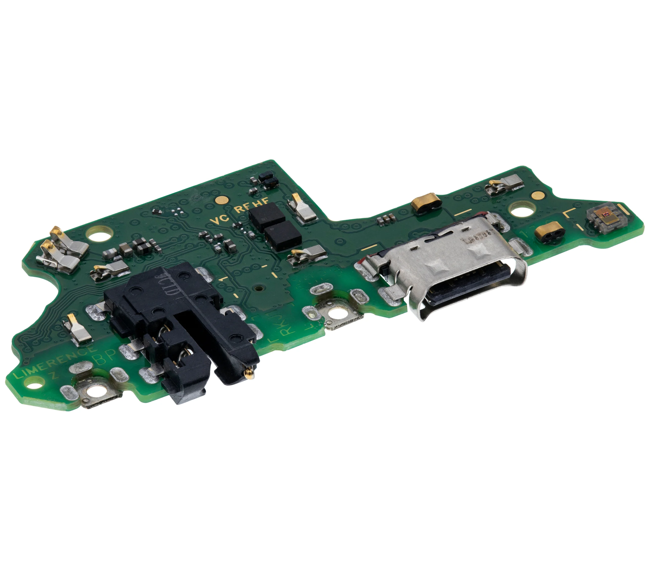 Huawei Y9S ile Uyumlu Kulaklık Jakı ile Şarj Bağlantı Kartı