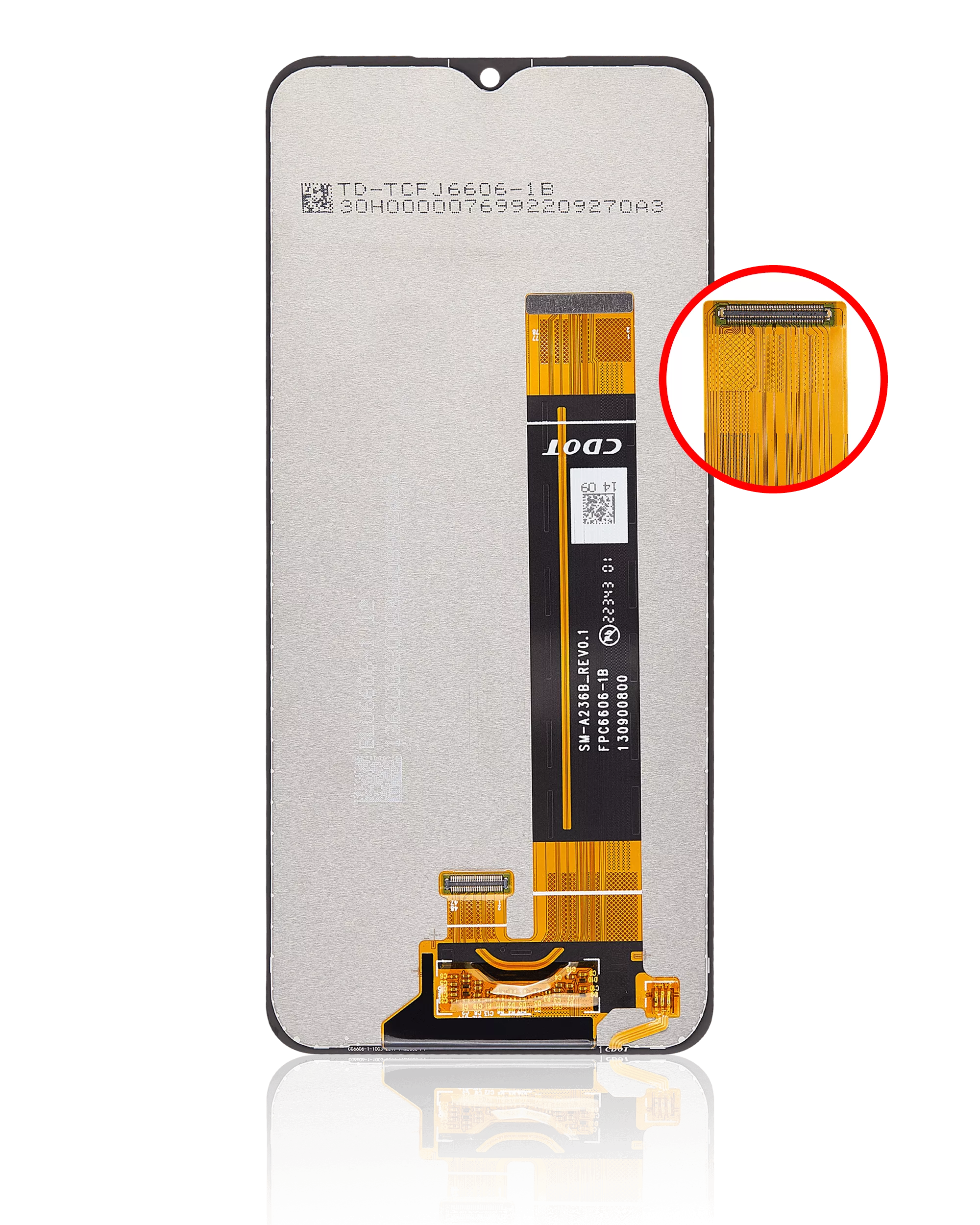Samsung Galaxy A23 5G (A236U/B / 2022) (Kuzey Amerika U/B) İle Uyumlu Çerçevesiz LCD Düzeneği... 
