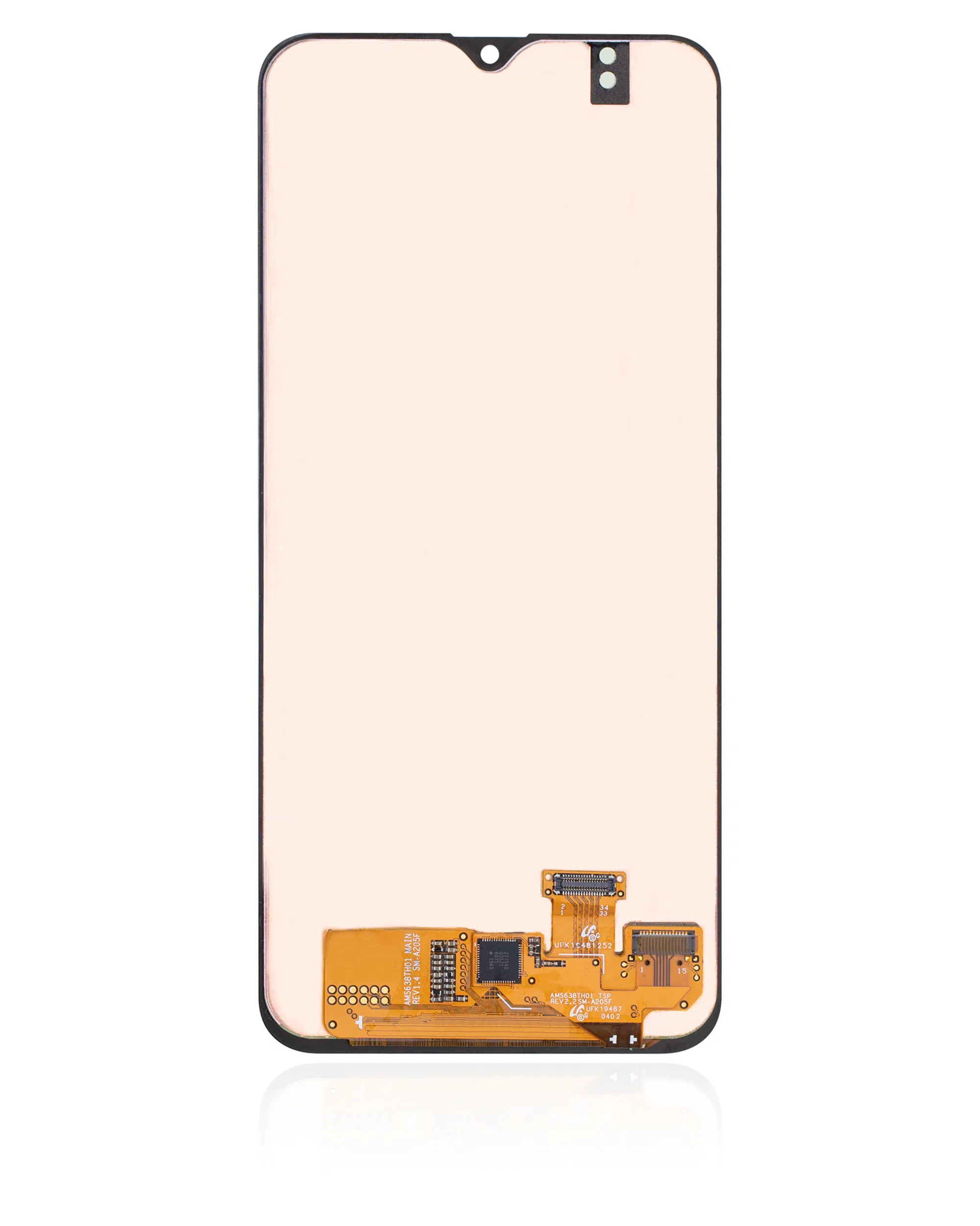 Samsung Galaxy A20 İle Uyumlu Çerçevesiz Ekran Dokunmatik (Oled) (A205 / 2019)