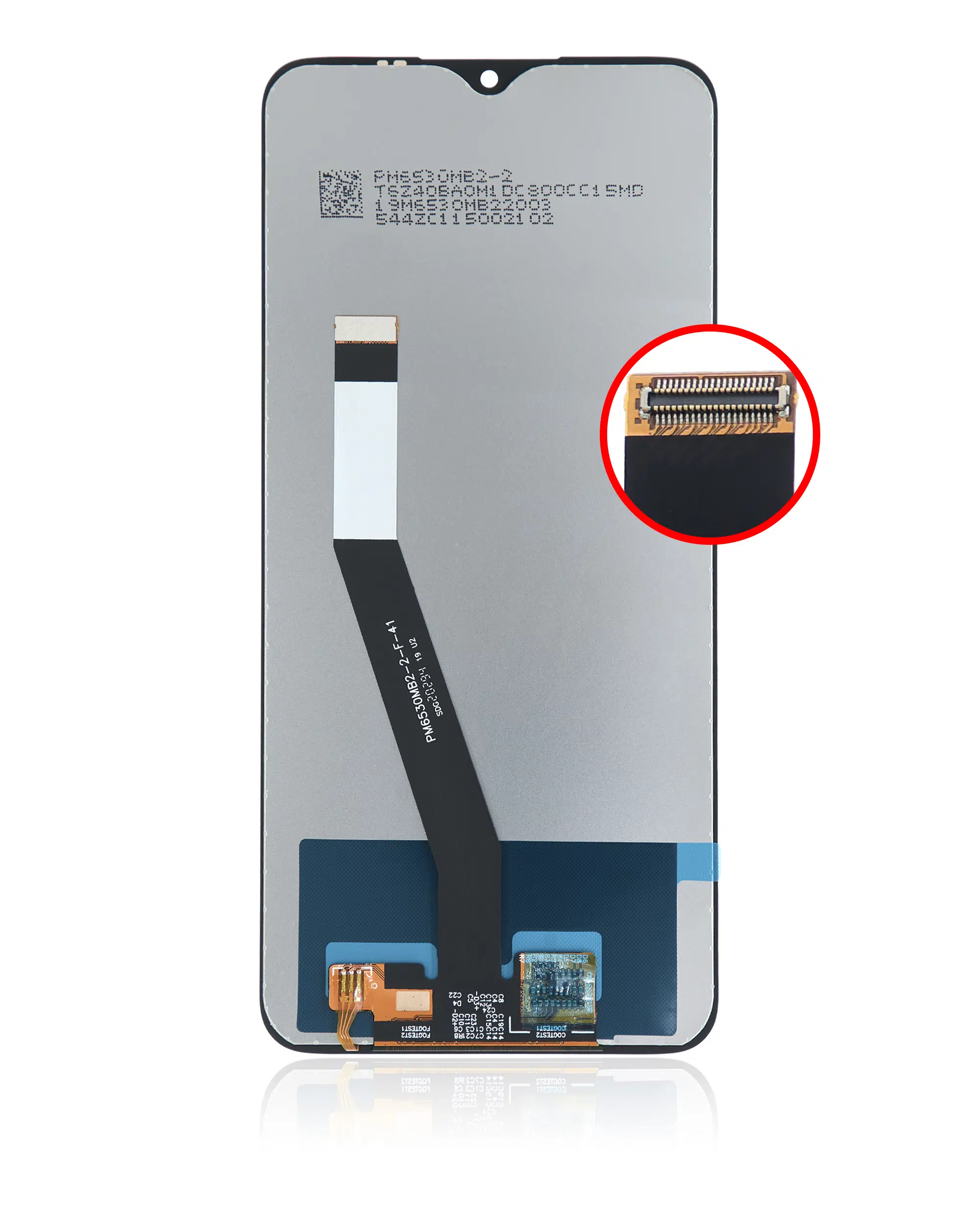 Xiaomi Redmi 9 ile Uyumlu Çerçeveli Ekran Dokunmatik (%100 Orijinal Ürün)