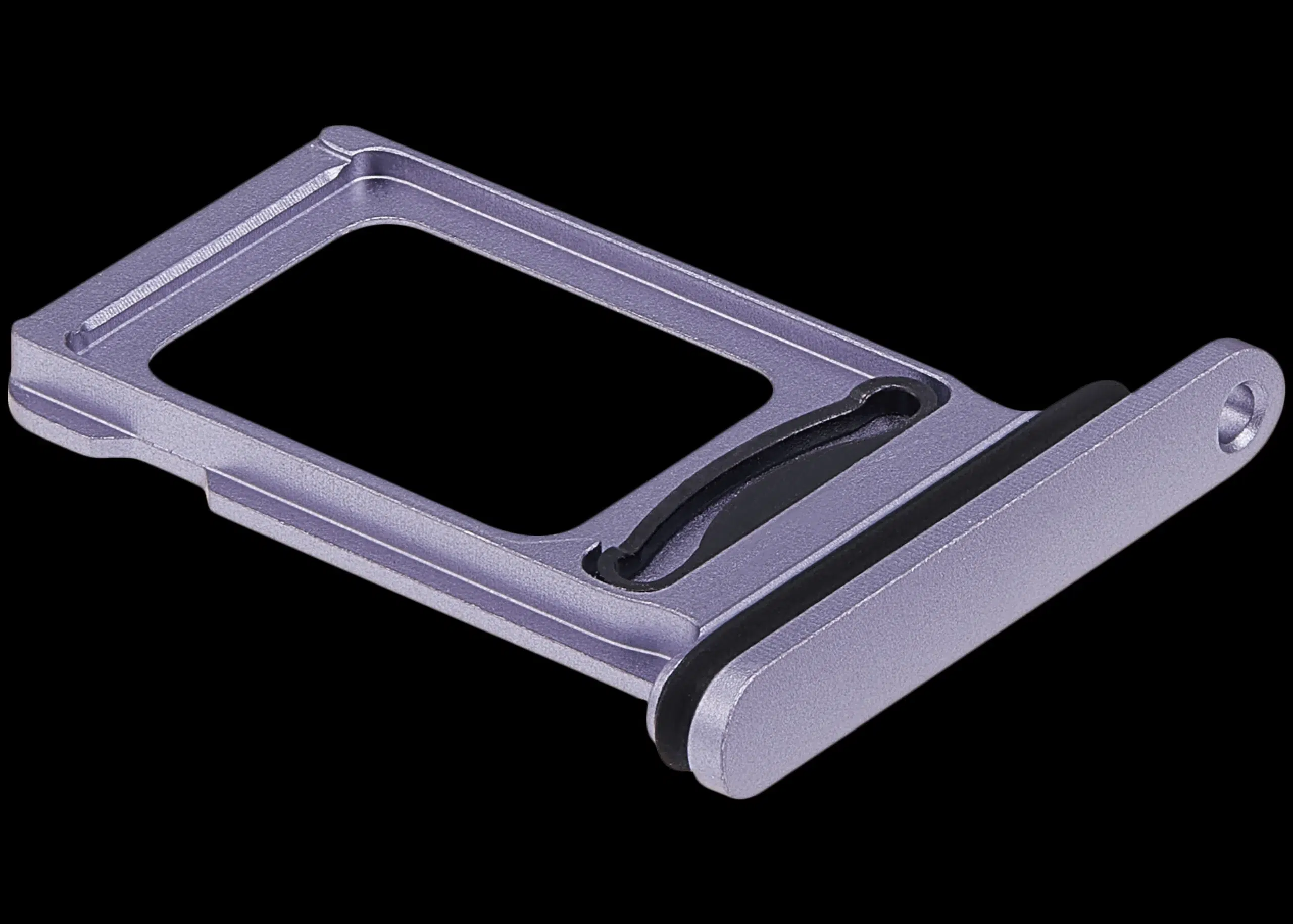 İphone 11 ile Uyumlu Çift Sim Kart Tepsisi (Mor)