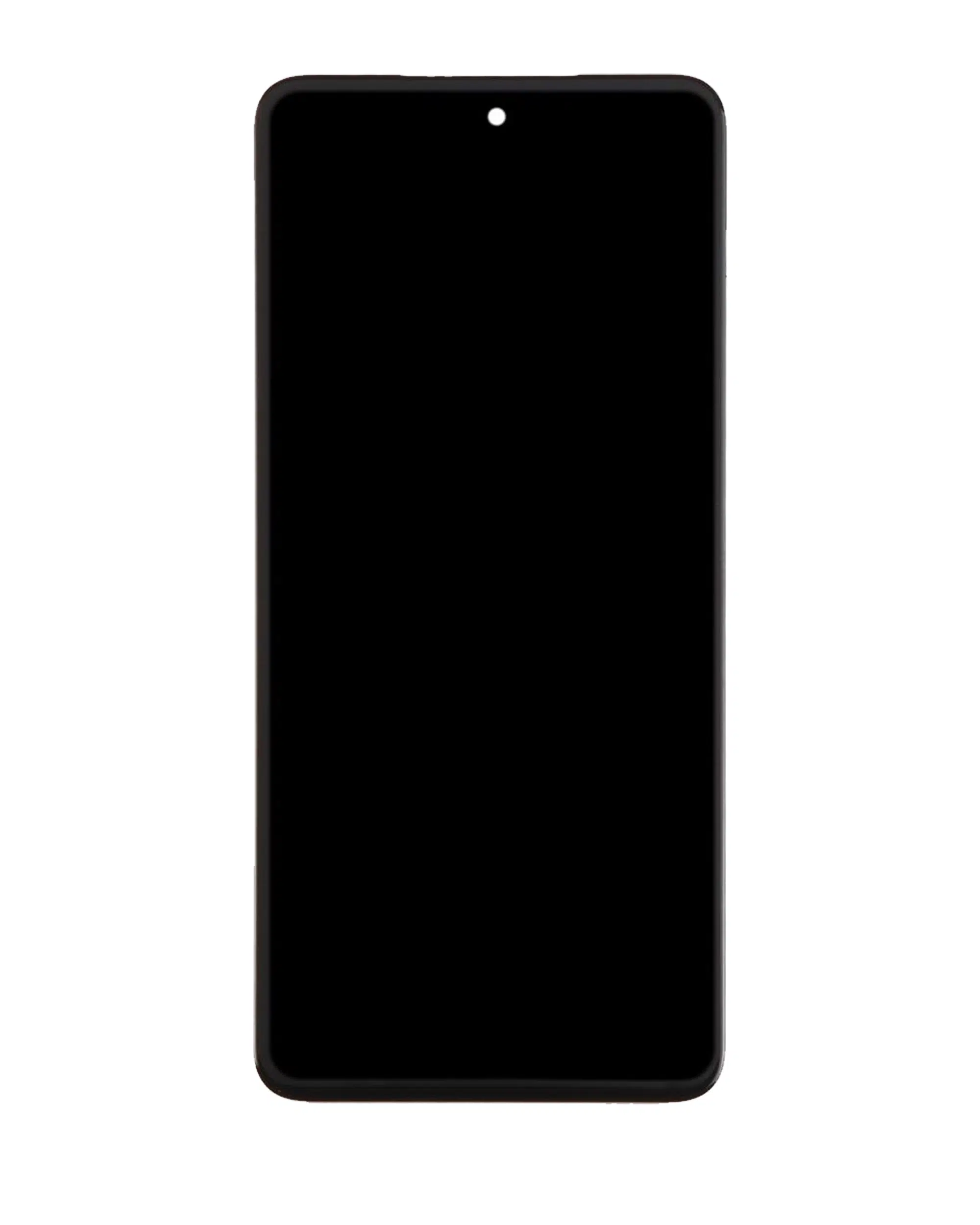 Huawei Mate 50 İle Uyumlu Çerçeveli Ekran Dokunmatik (Siyah)