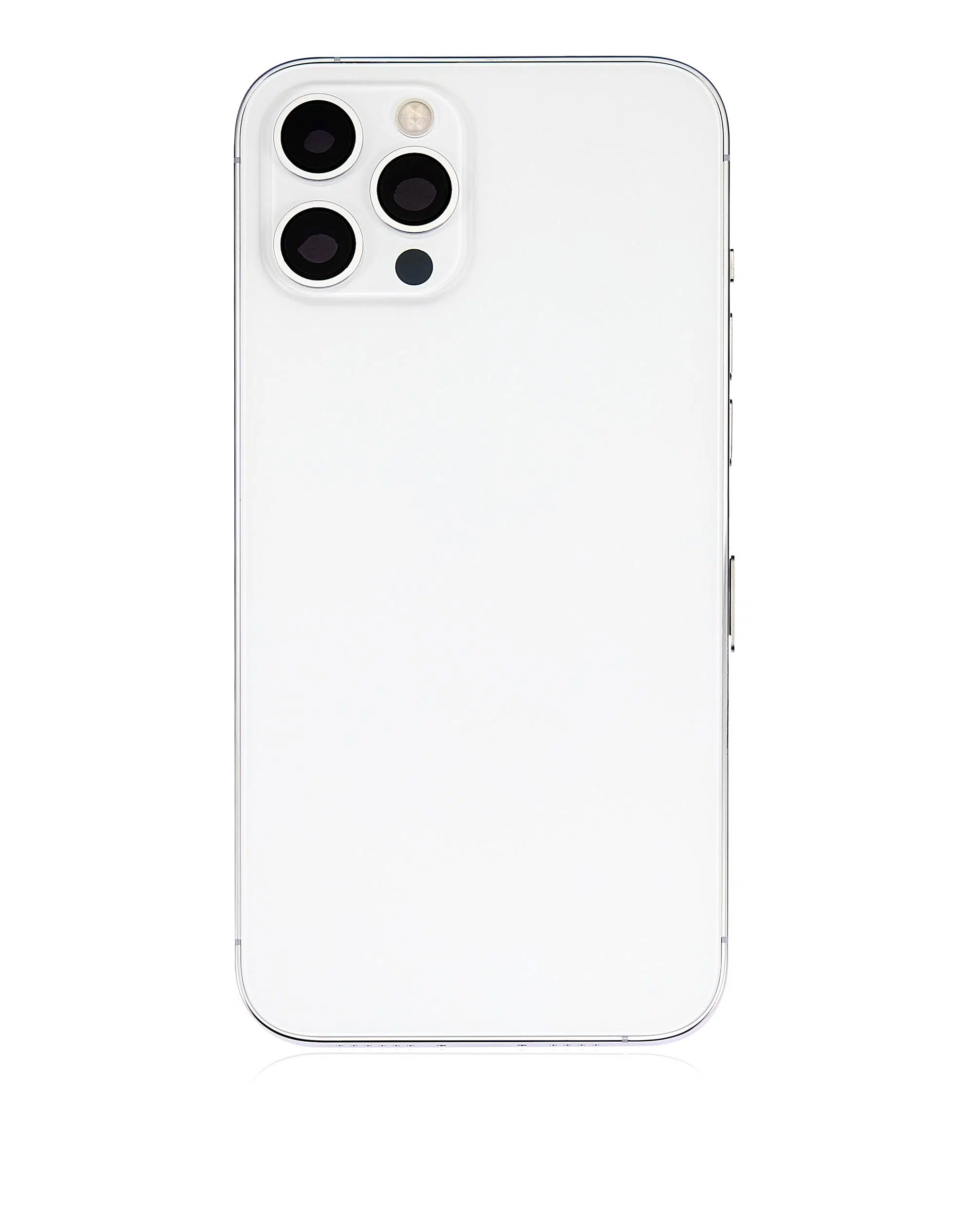 İphone 12 Pro Max İle Uyumlu Kasa Kapak Set Beyaz İçi DOLU (Logolu) %100 Orijinal Ürün Kasa
