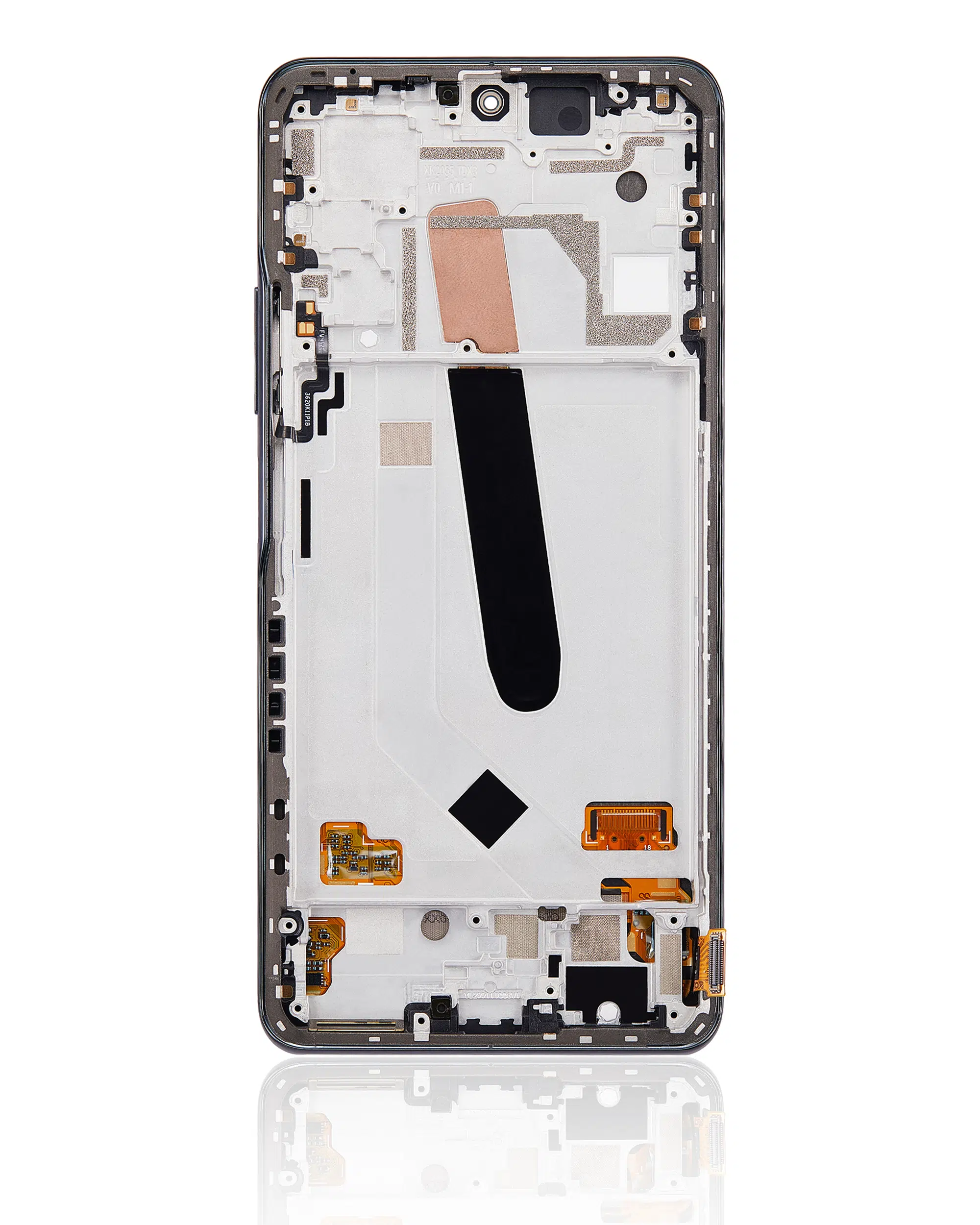 Xiaomi Poco F3İle Uyumlu Çerçeveli Ekran Dokunmatik (%100 Orijinal Ürün) (Gece ​​Siyahı)