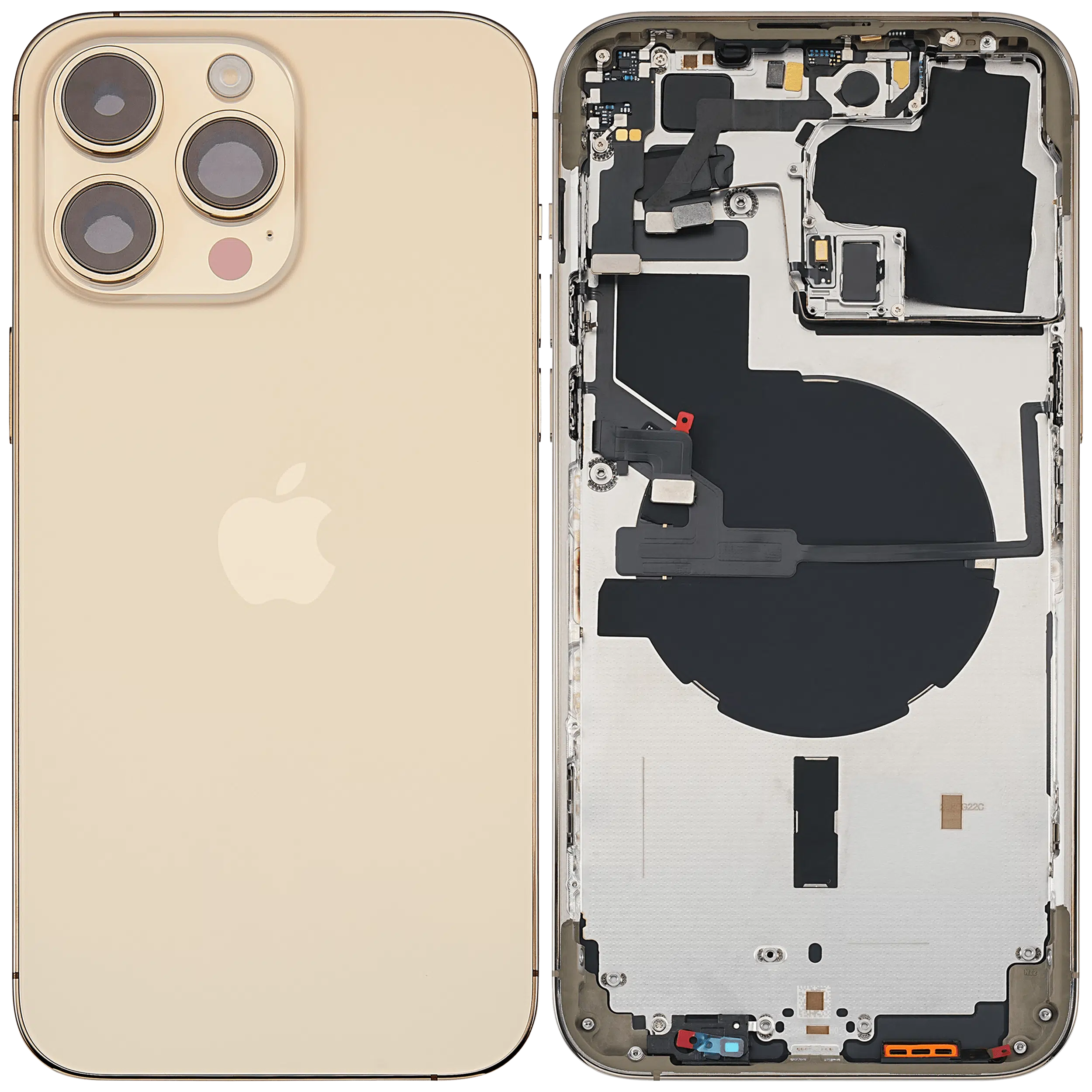 Arka Muhafaza W/Küçük Önceden Yüklenmiş İphone 14 Pro Max ile Uyumlu (Uluslararası Sürüm) (Kullanılan...